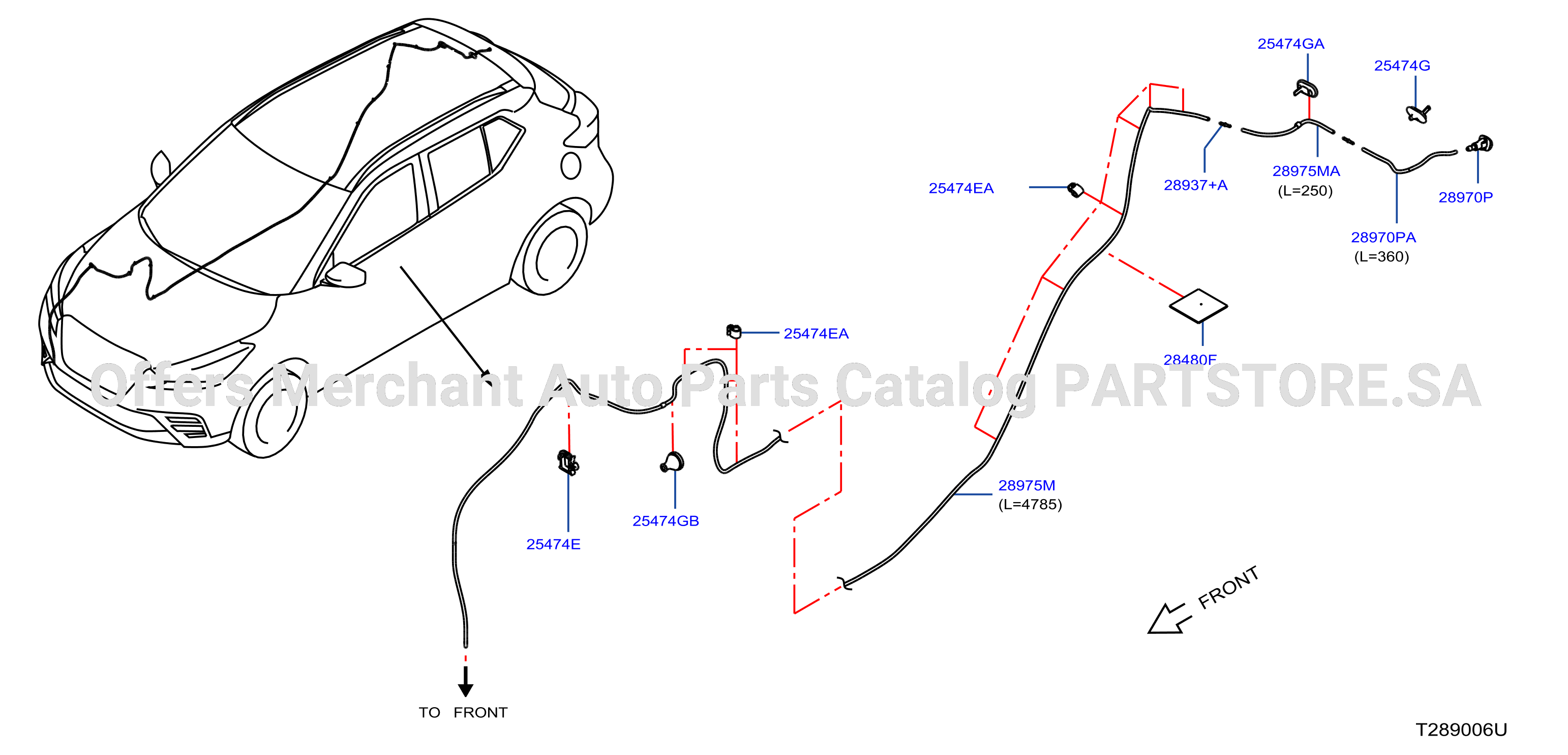 Windshield Washer Rear
