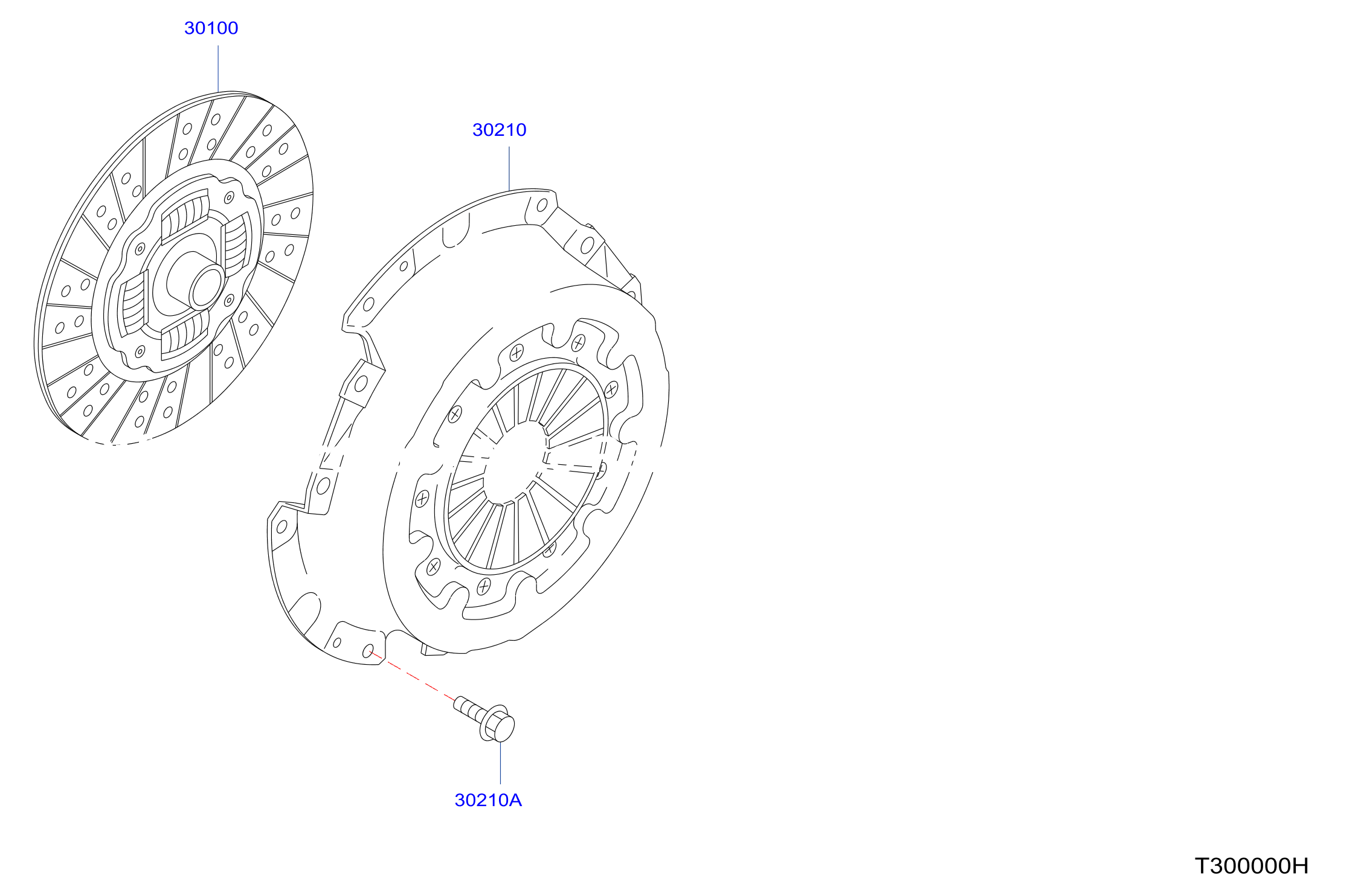 Clutch Cover Disc Release Parts