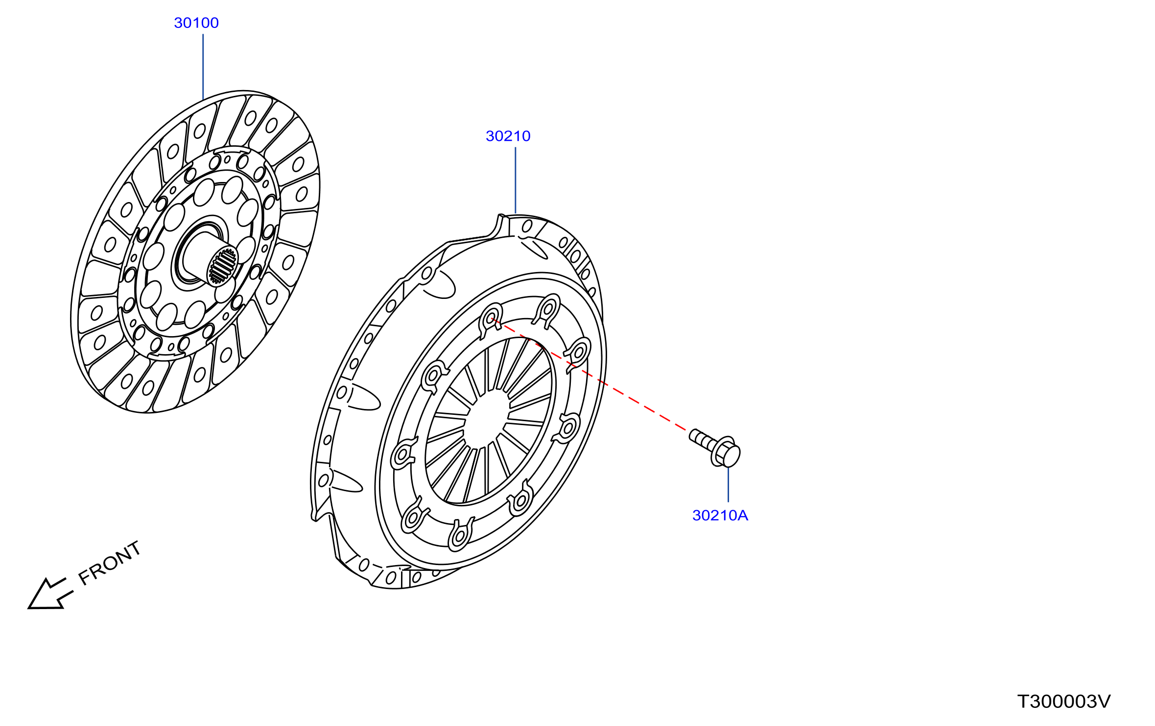 Clutch Cover Disc Release Parts