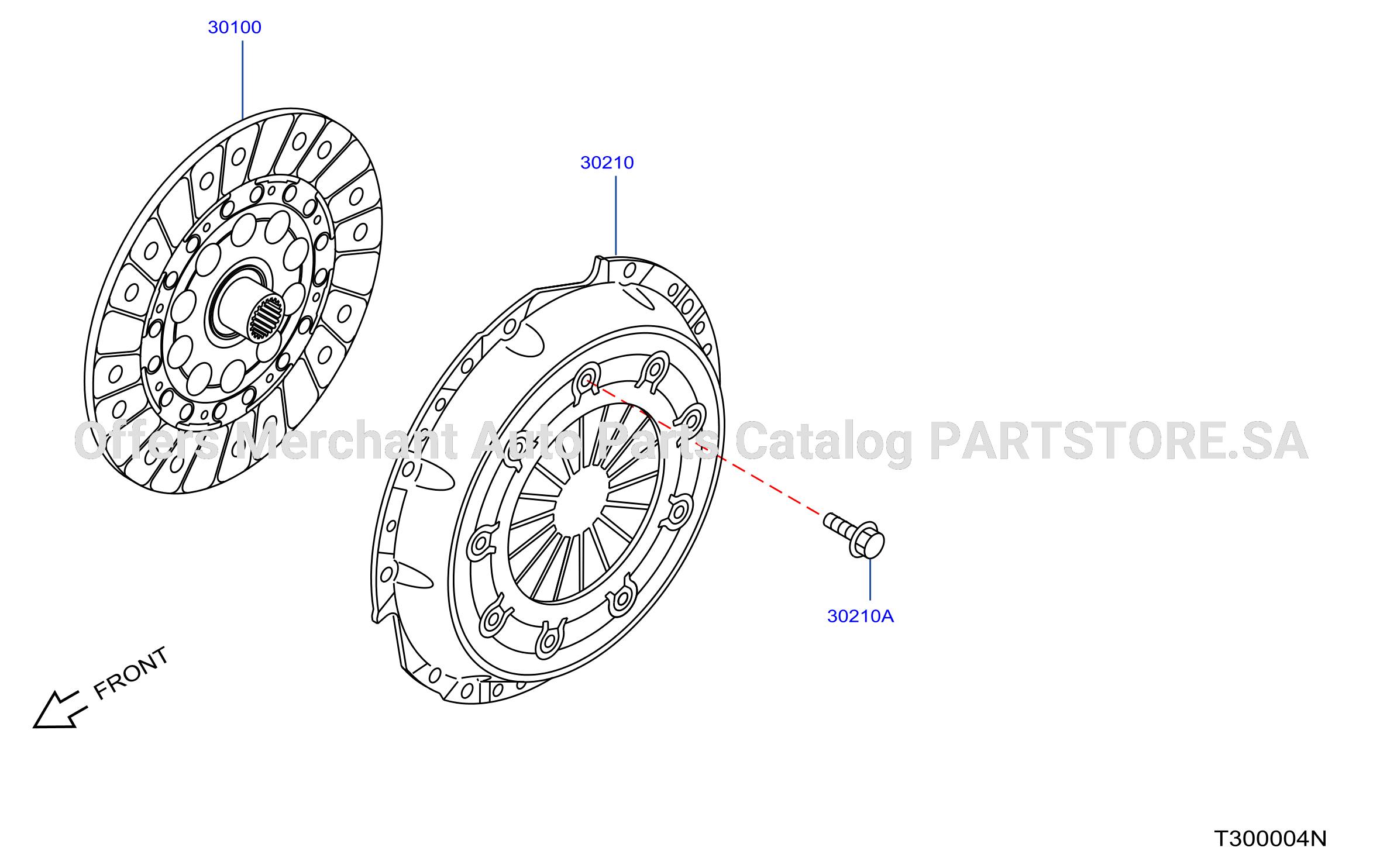 Clutch Cover Disc Release Parts