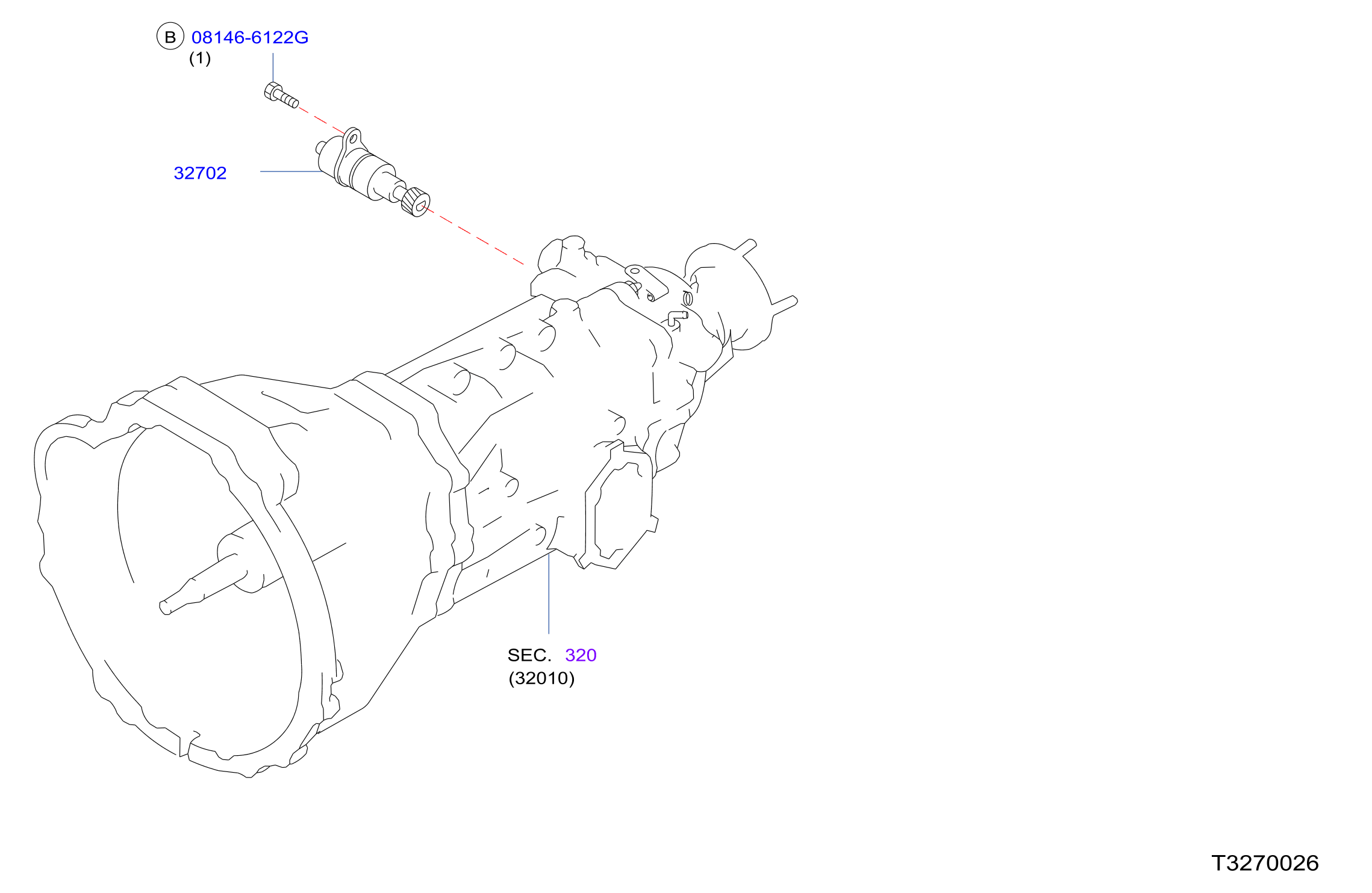 Speedometer Pinion