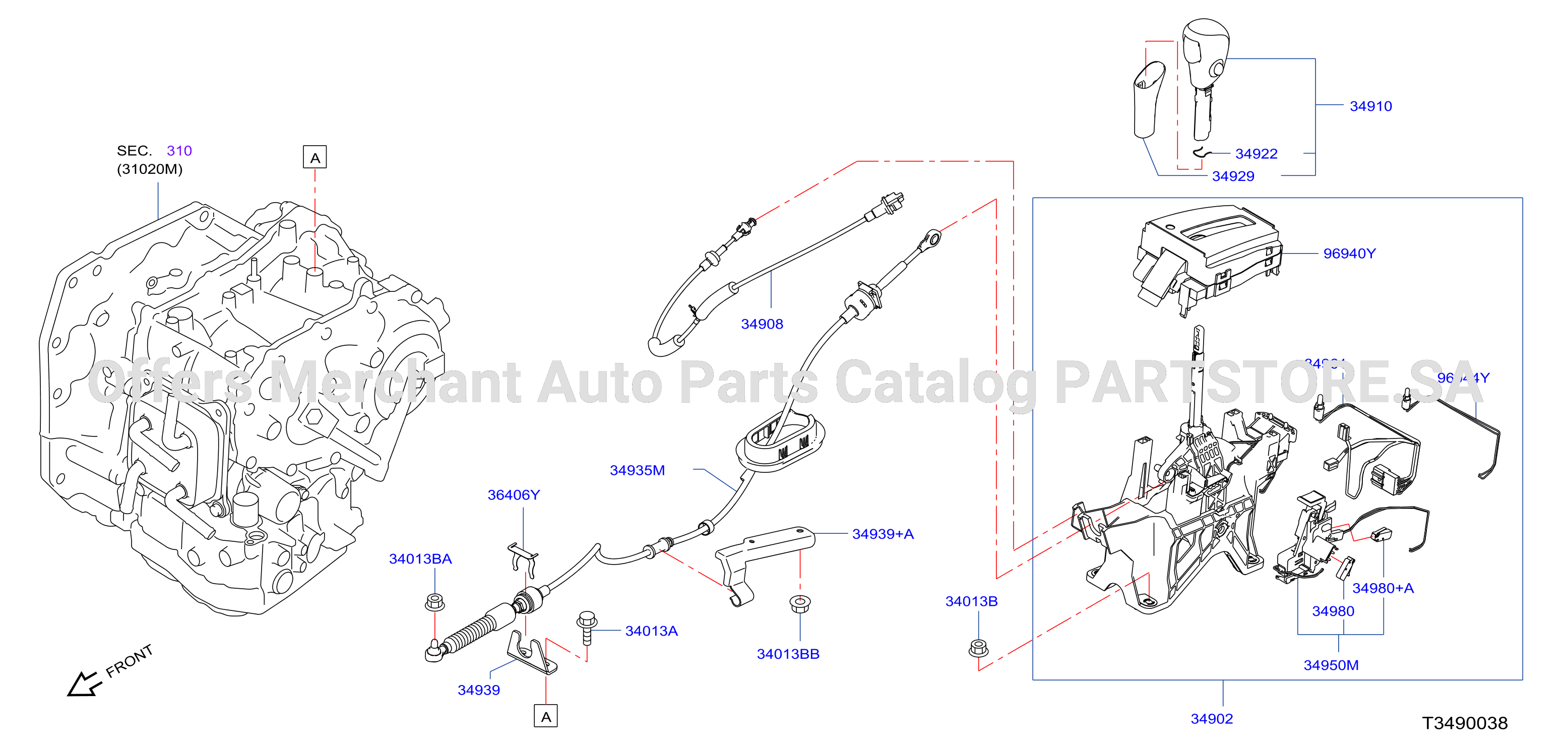 Auto Transmission Control Device