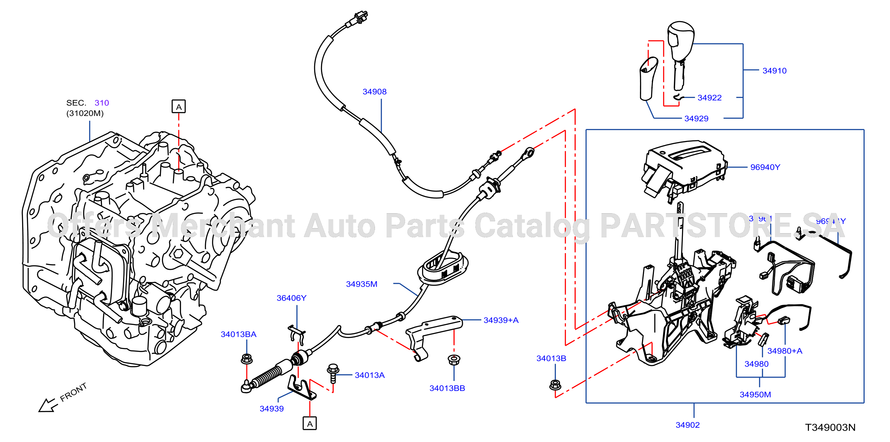 Auto Transmission Control Device