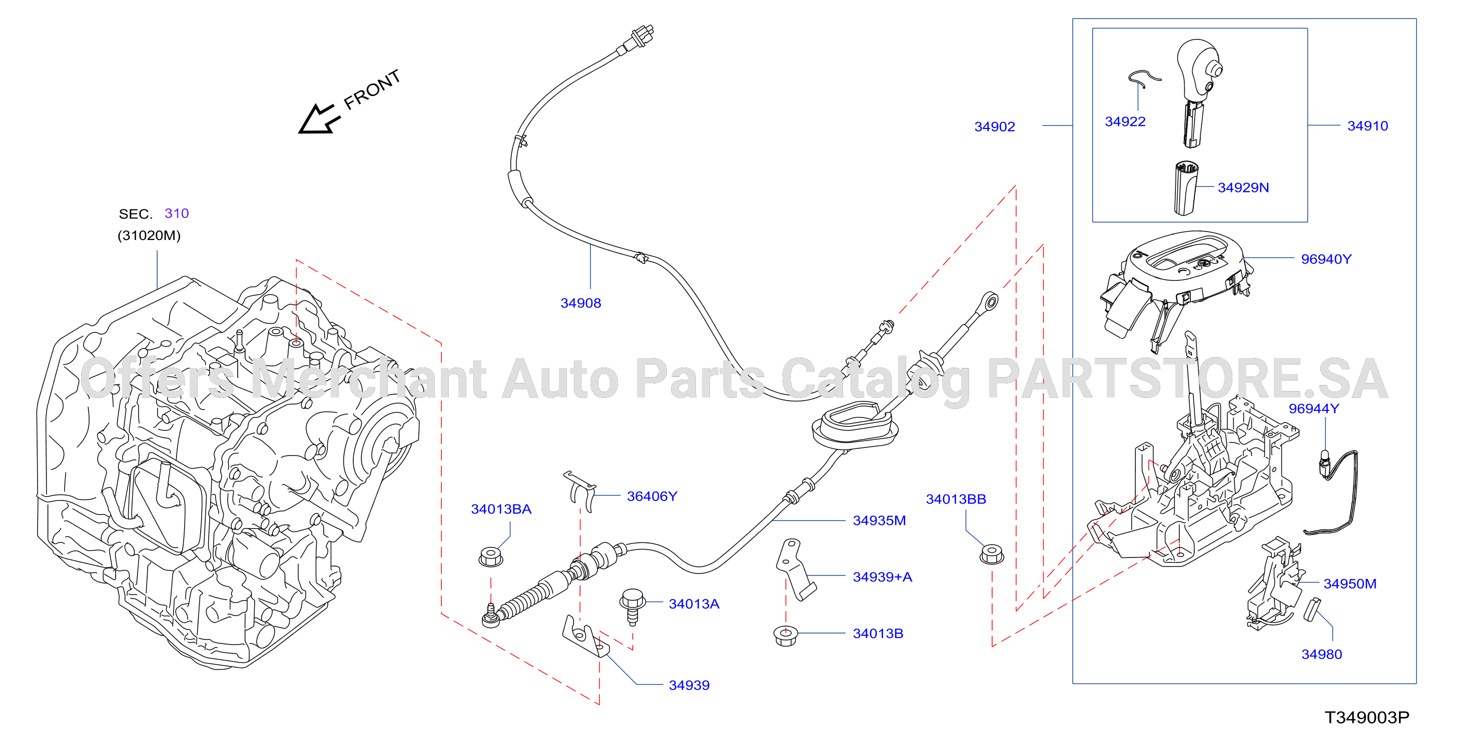 Auto Transmission Control Device