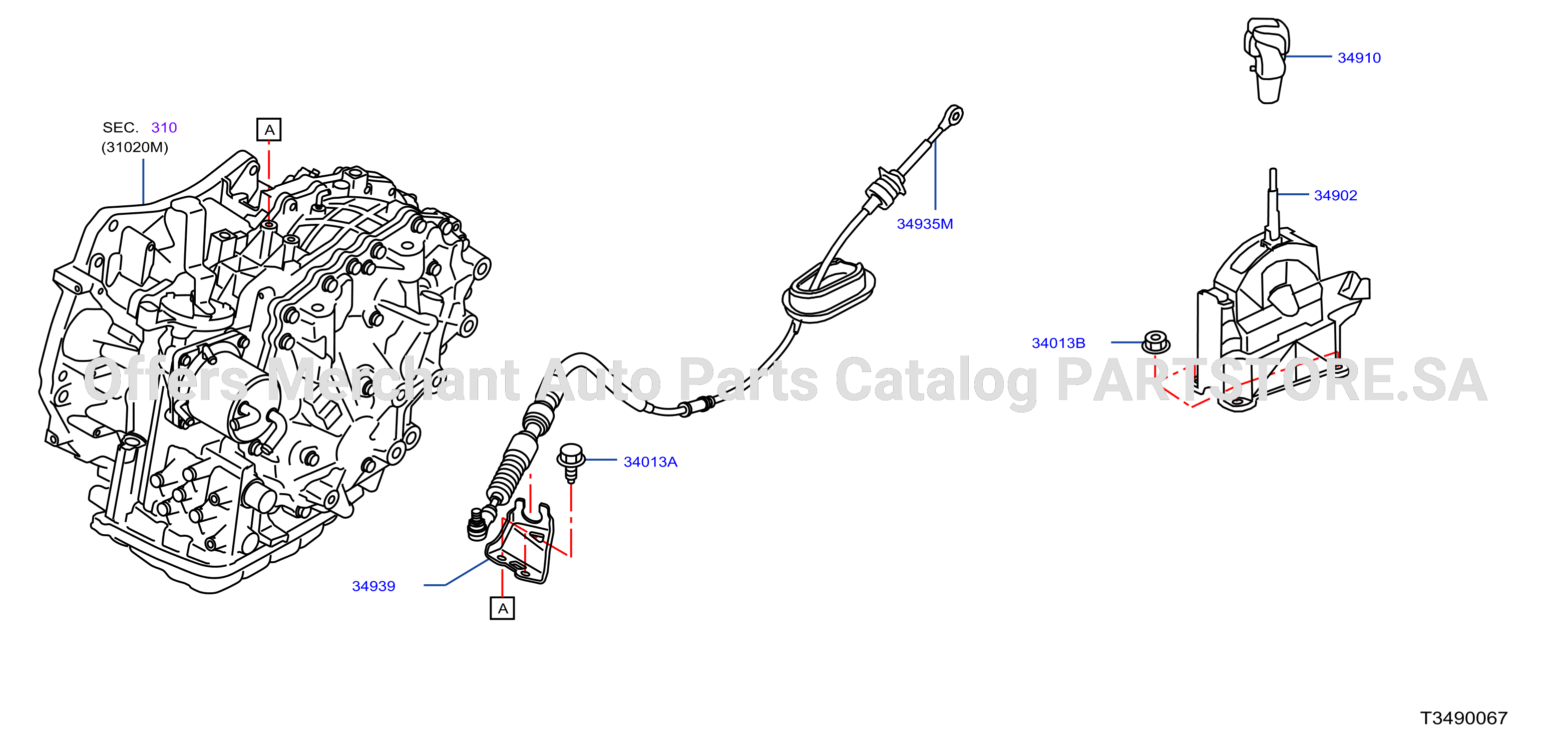 Auto Transmission Control Device