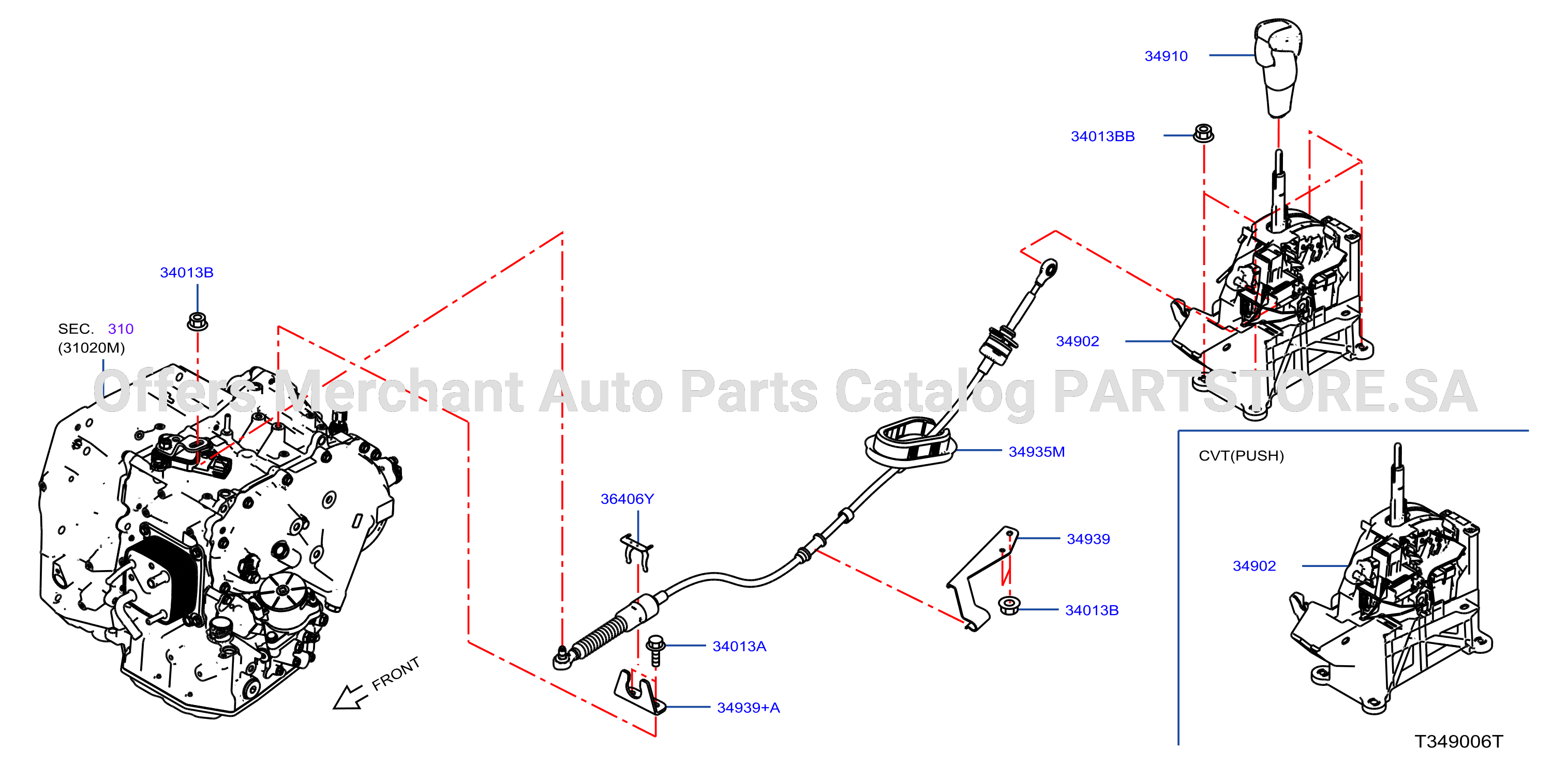 Auto Transmission Control Device