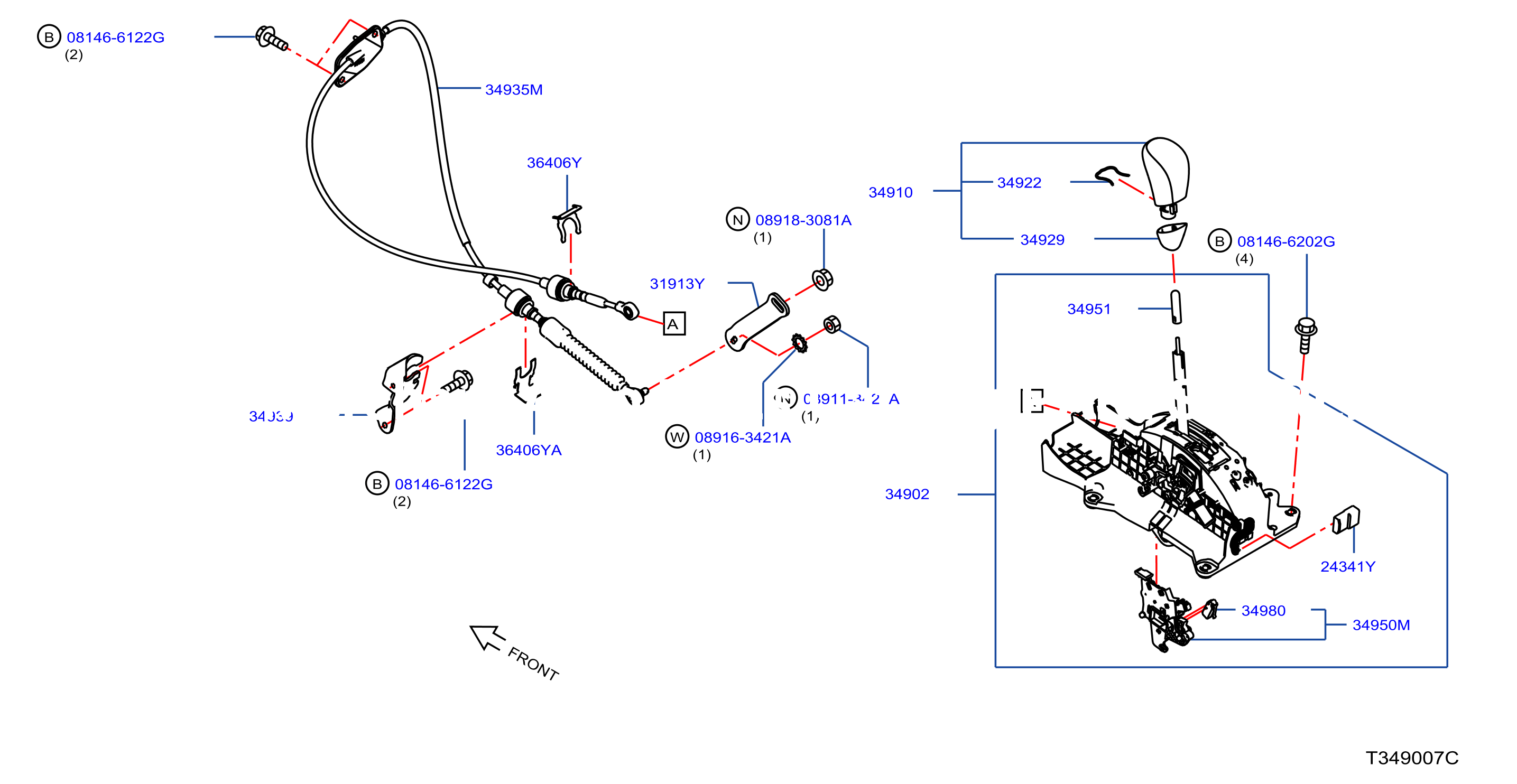Auto Transmission Control Device Regji