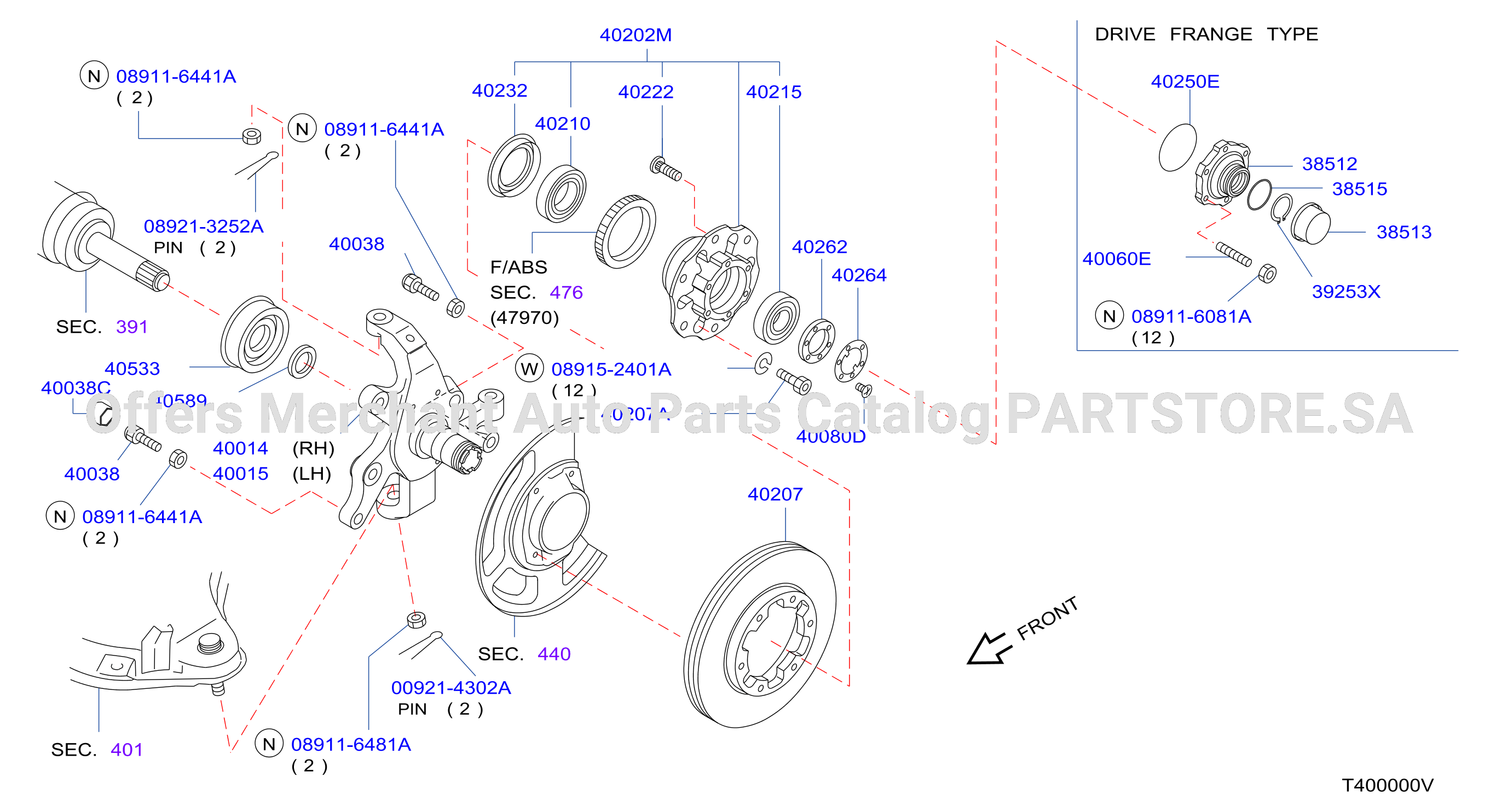Front Axle