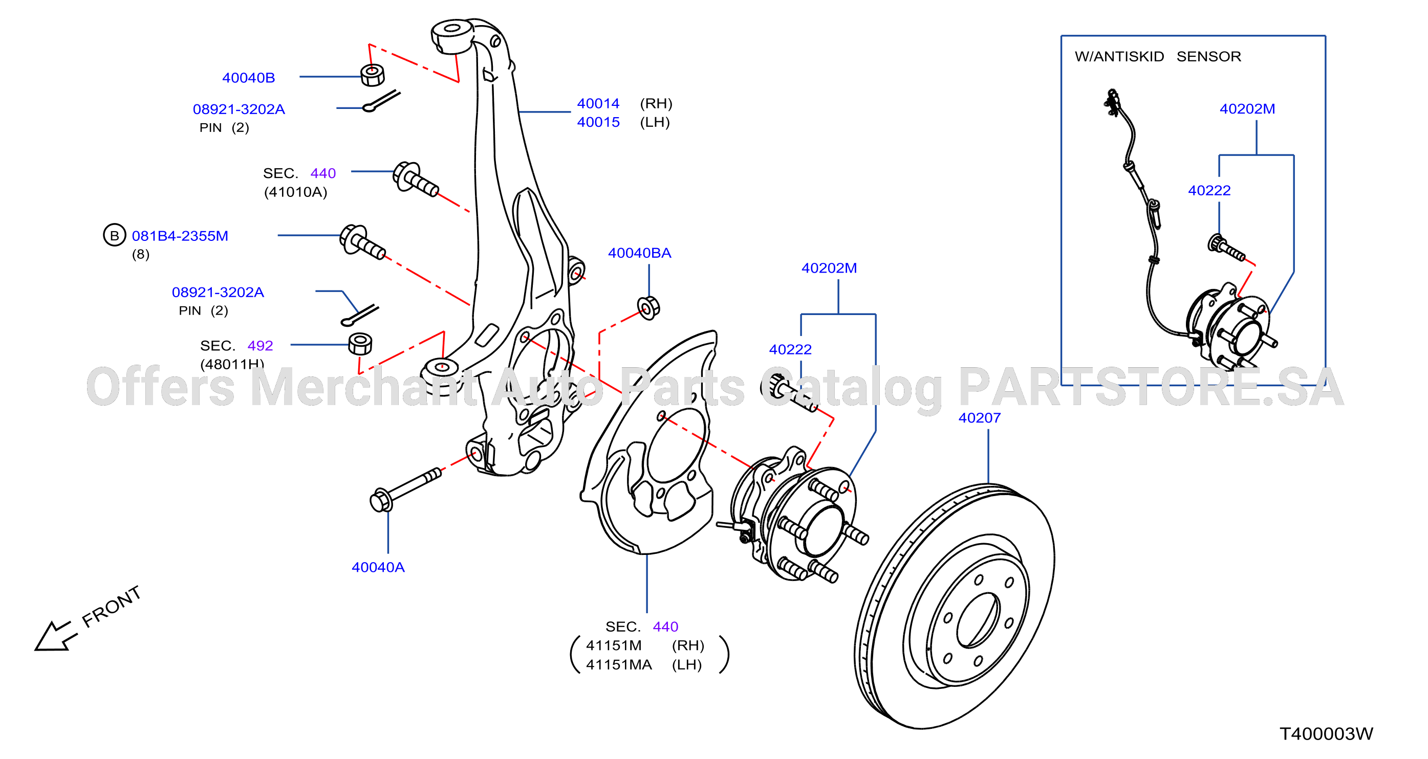 Front Axle