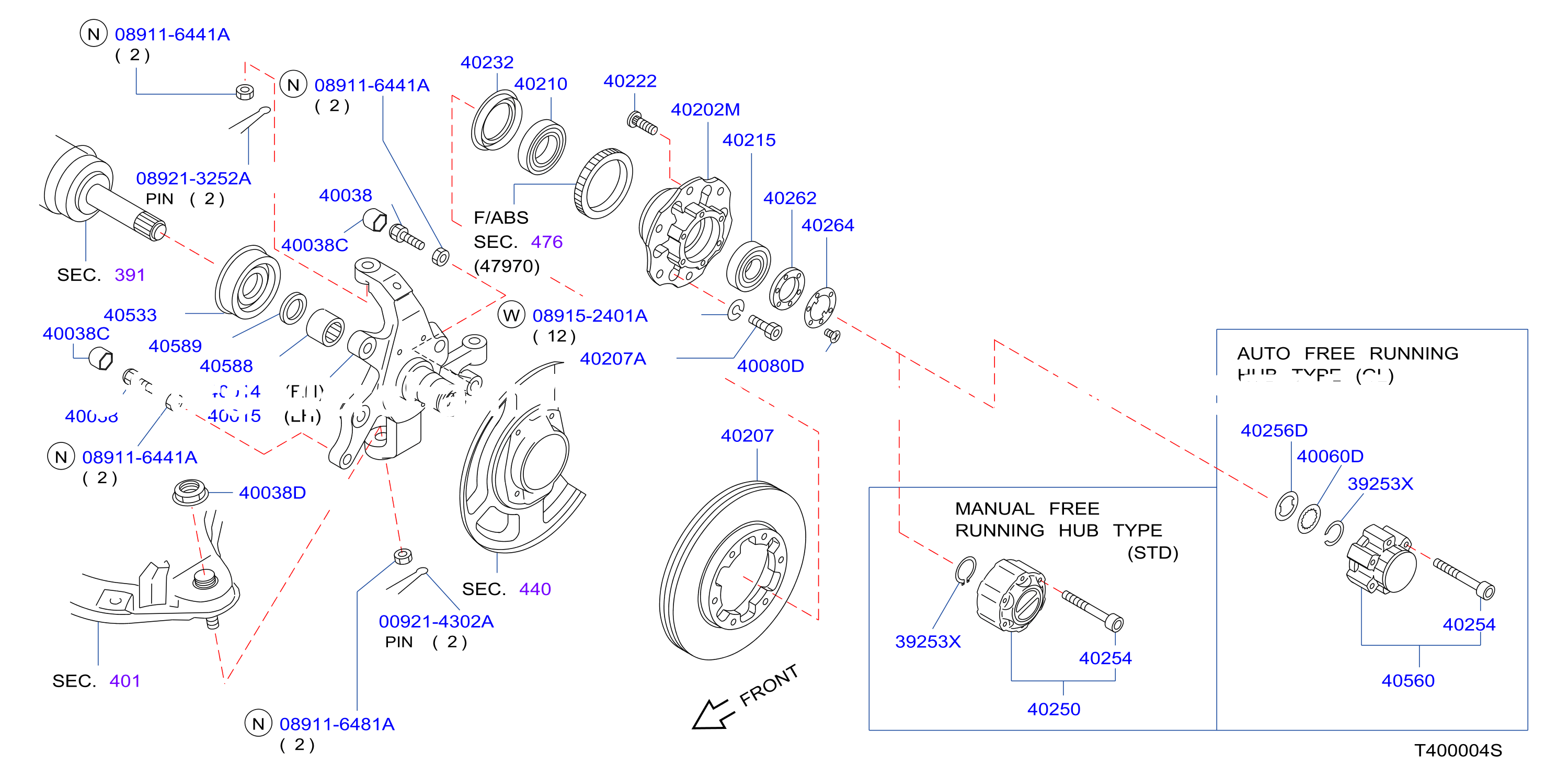 Front Axle