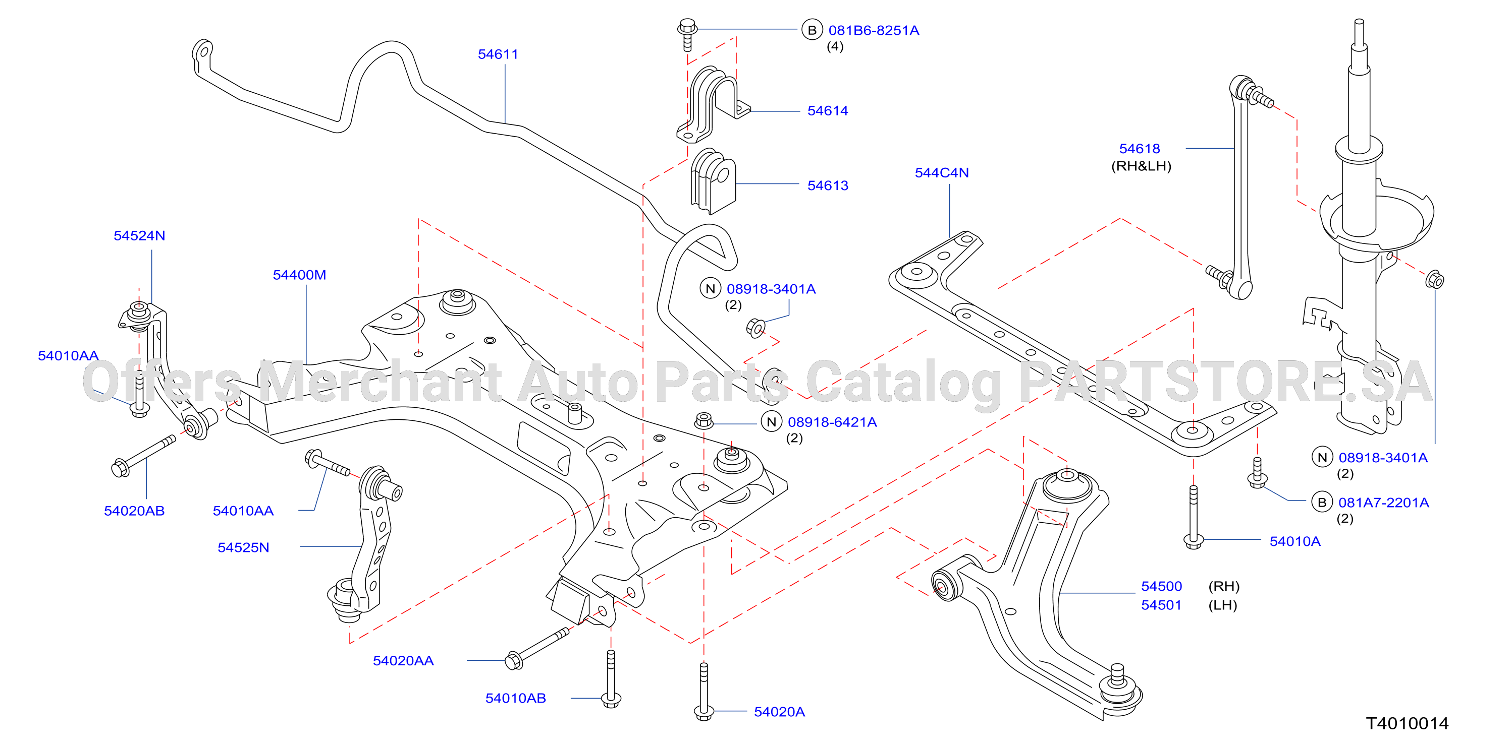 Front Suspension Member Link