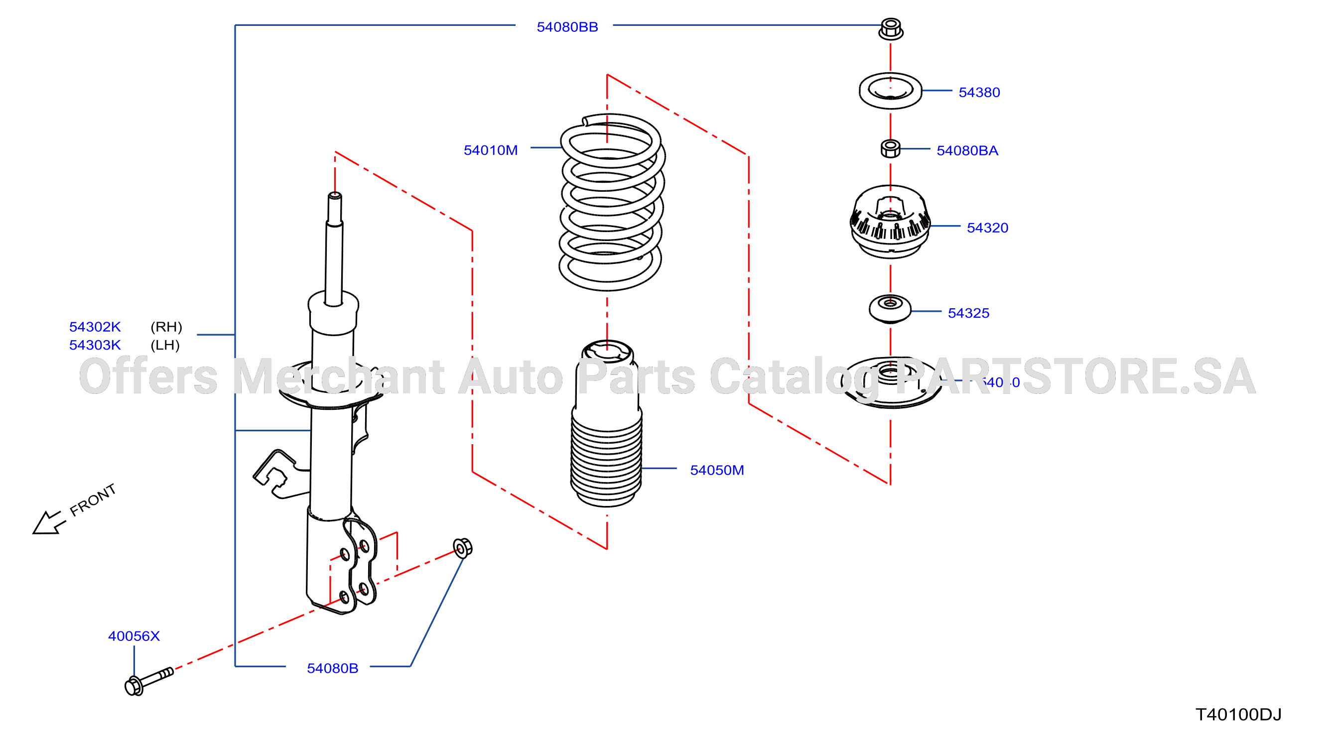 Front Suspension Strut Absorber
