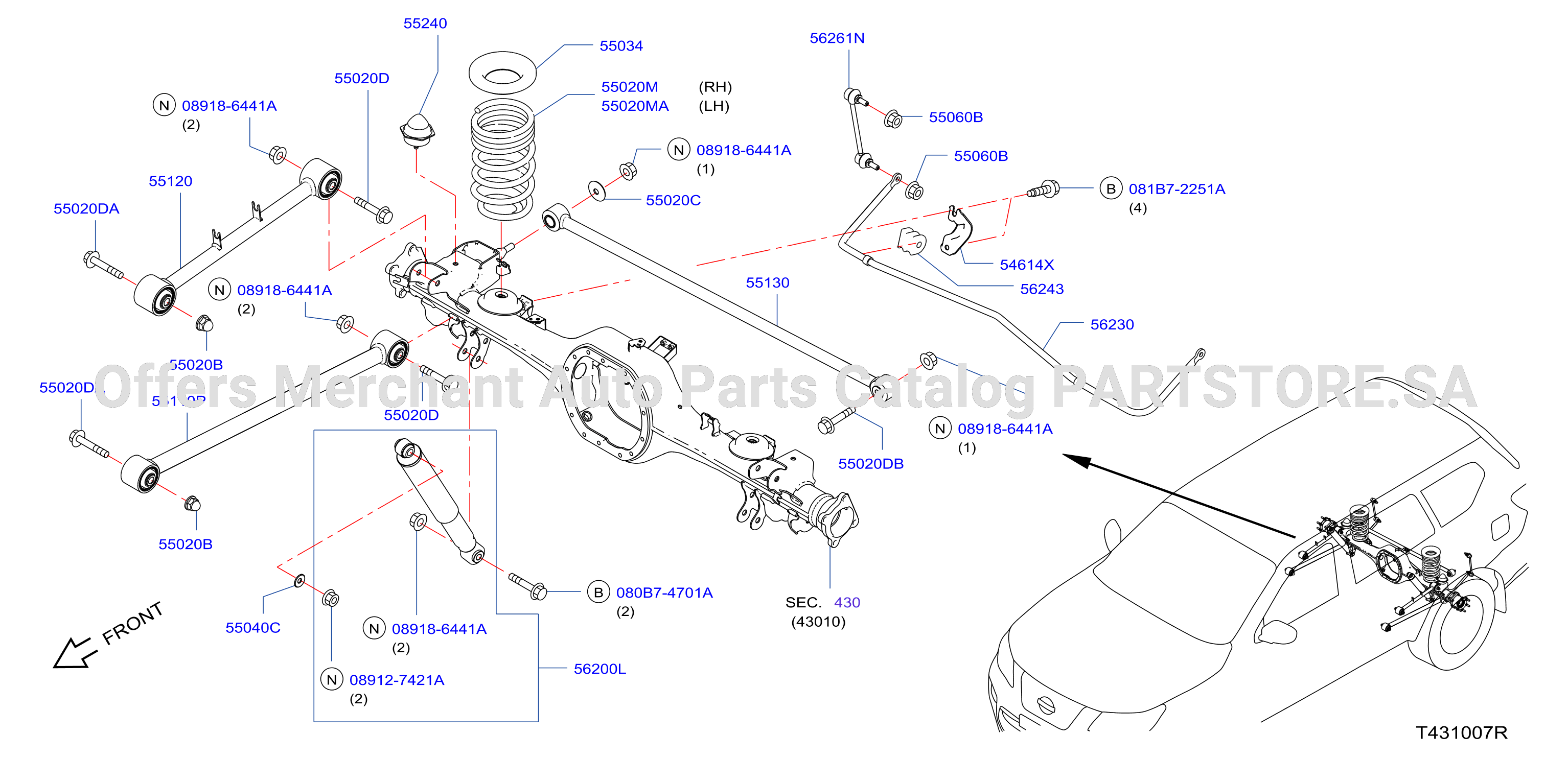 Rear Suspension Member
