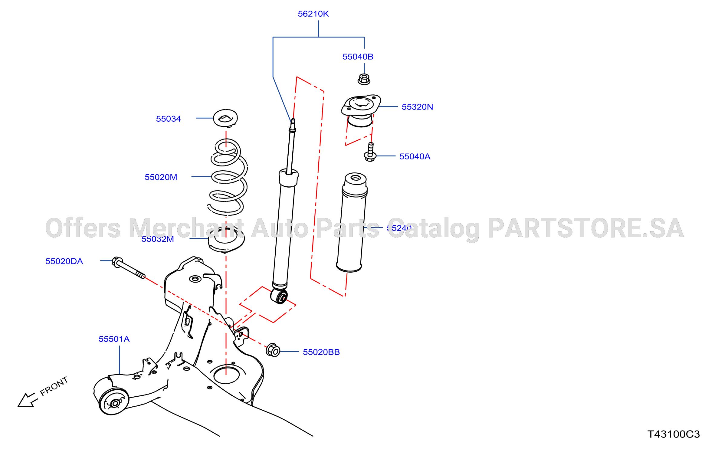 Rear Suspension Absorber