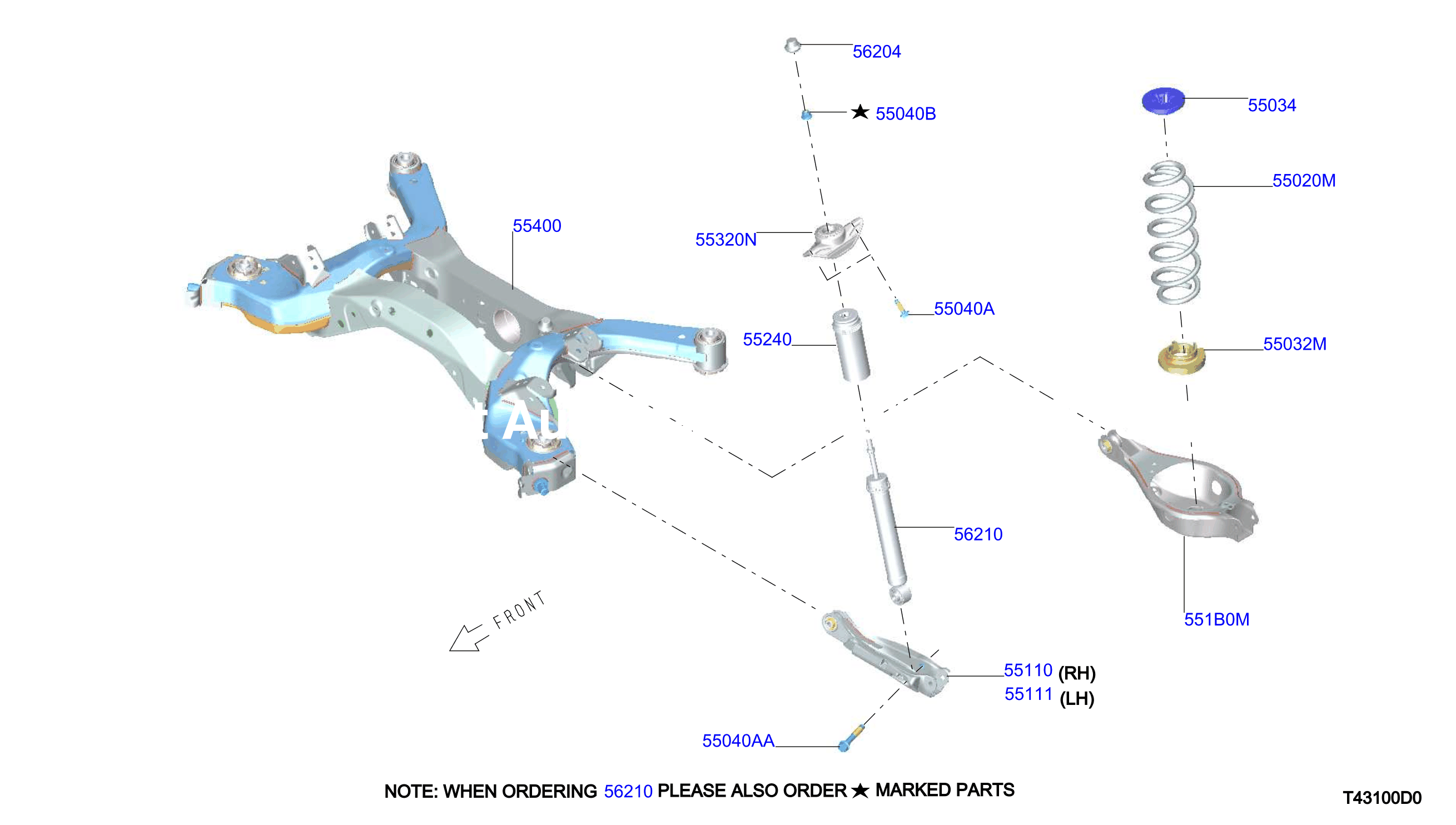 Rear Suspension Absorber