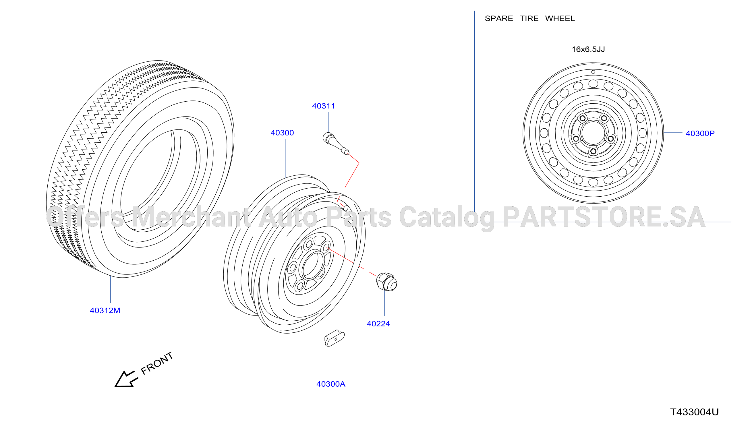 Road Wheel Tire Spare Wheel