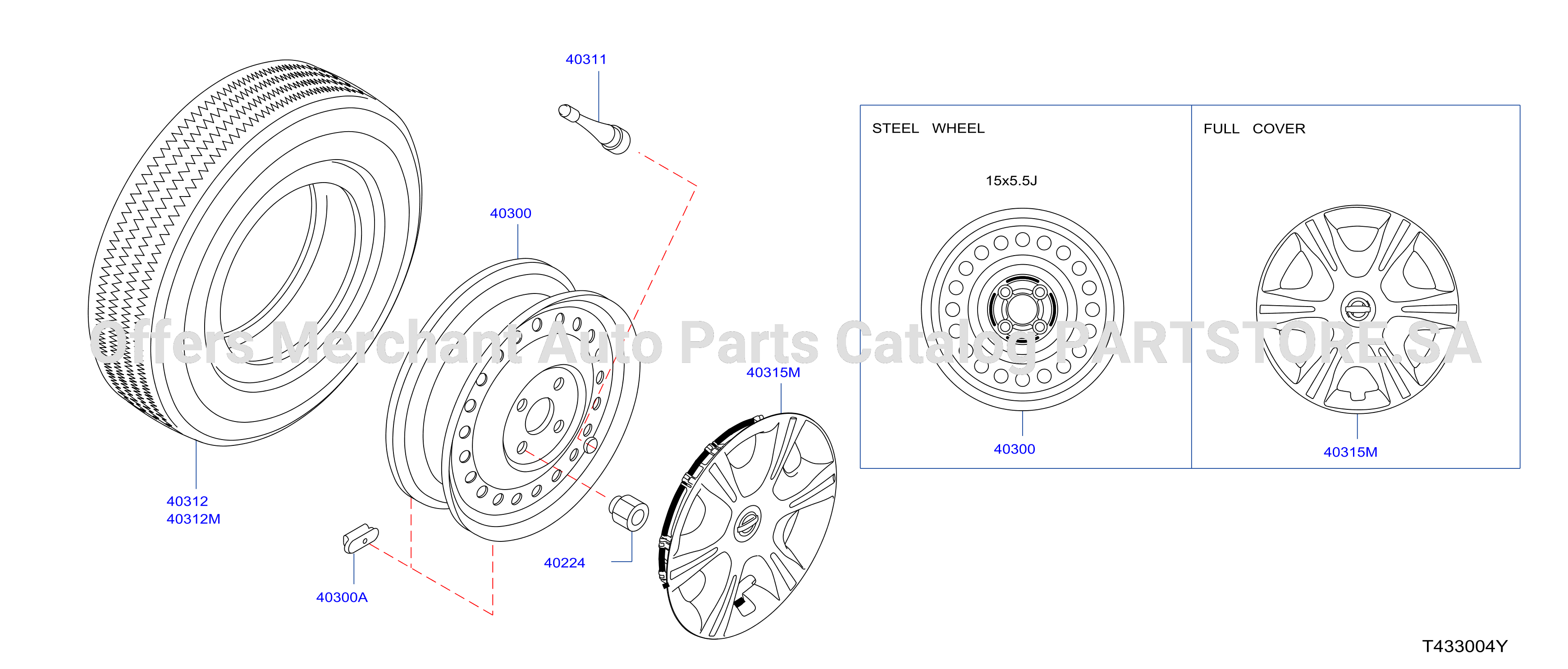 Road Wheel Tire Steel Wheel