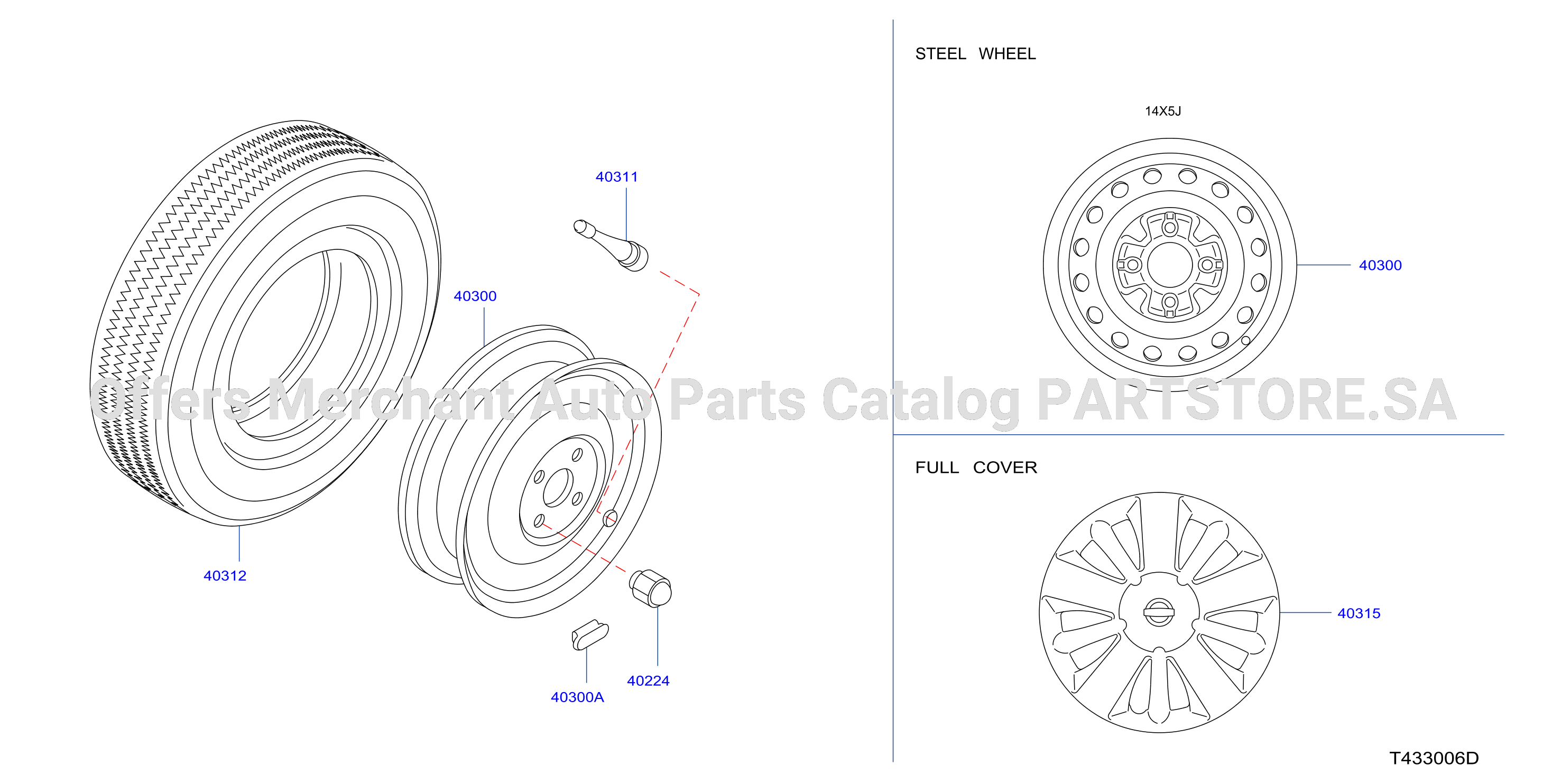 Road Wheel Tire Steel