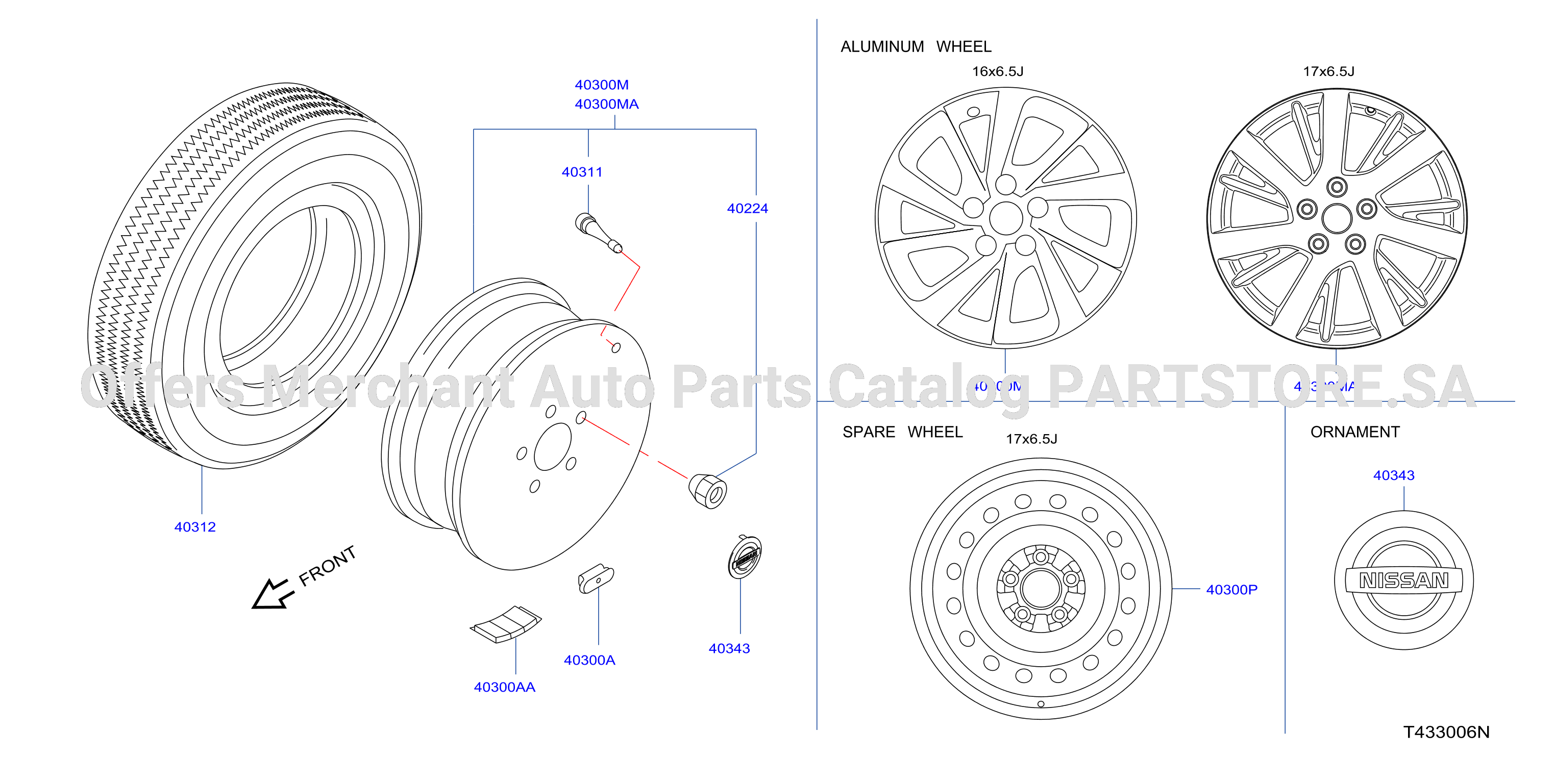 Road Wheel Tire Al