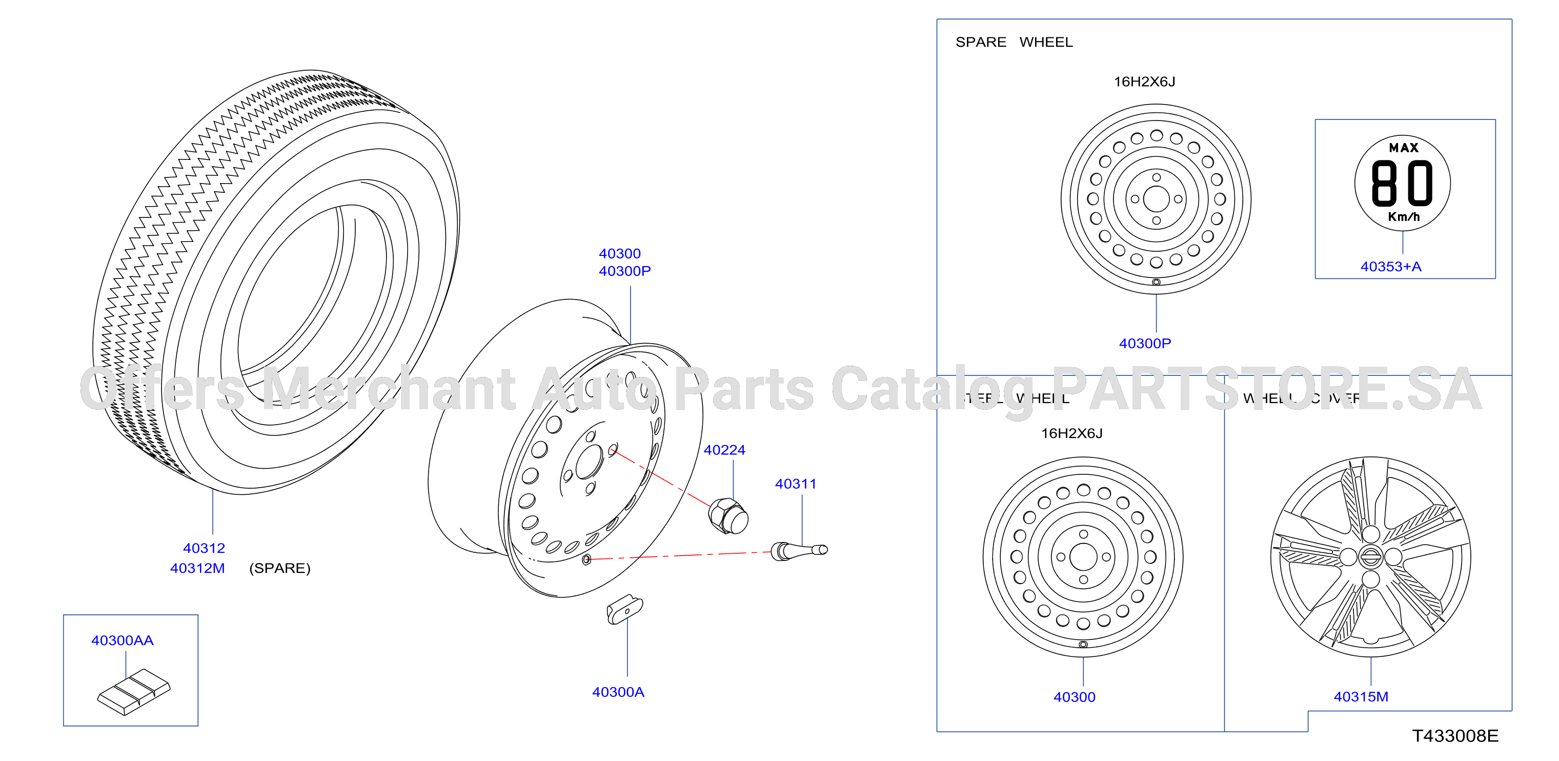 Road Wheel Tire Steel Wheel Spare Wheel