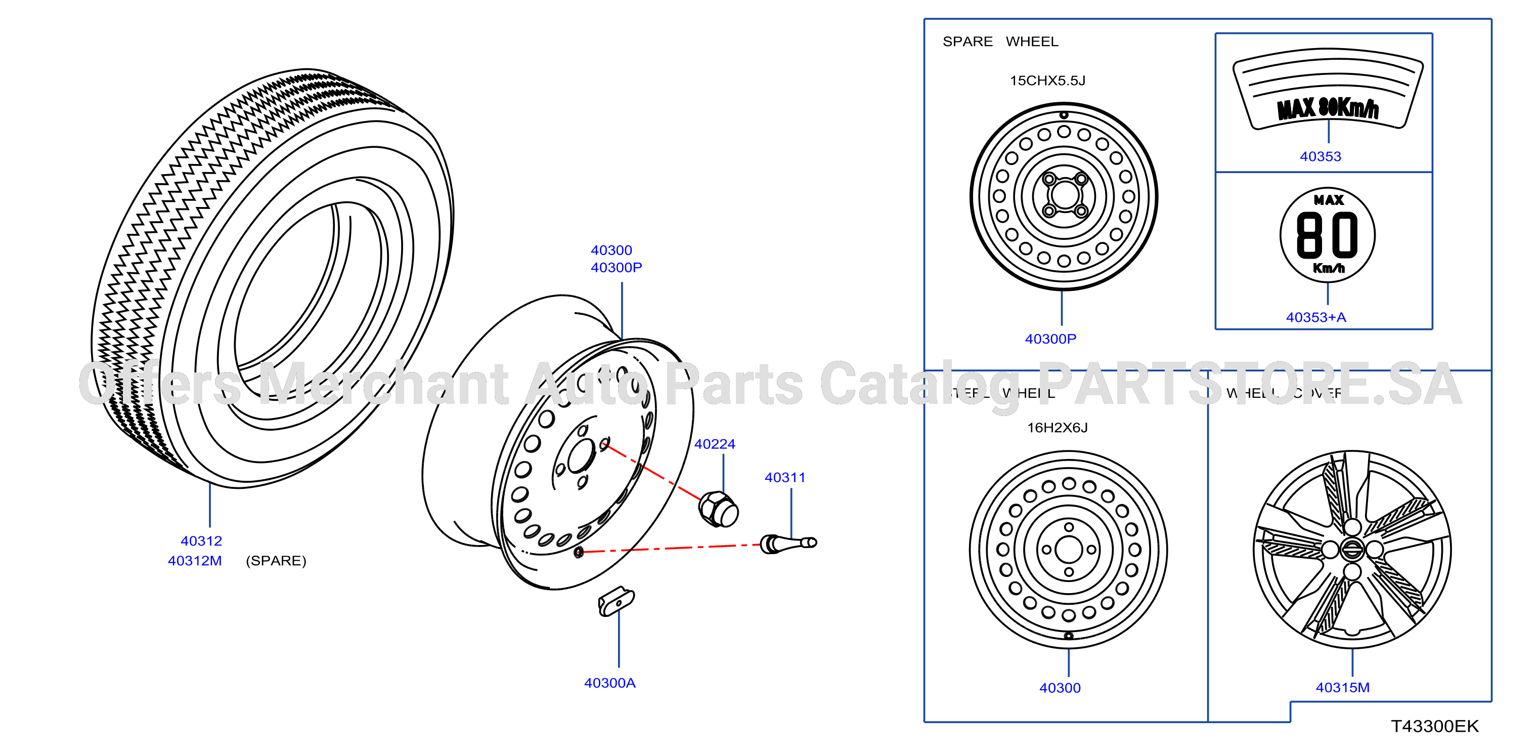 Road Wheel Tire Steel Spare Wheel