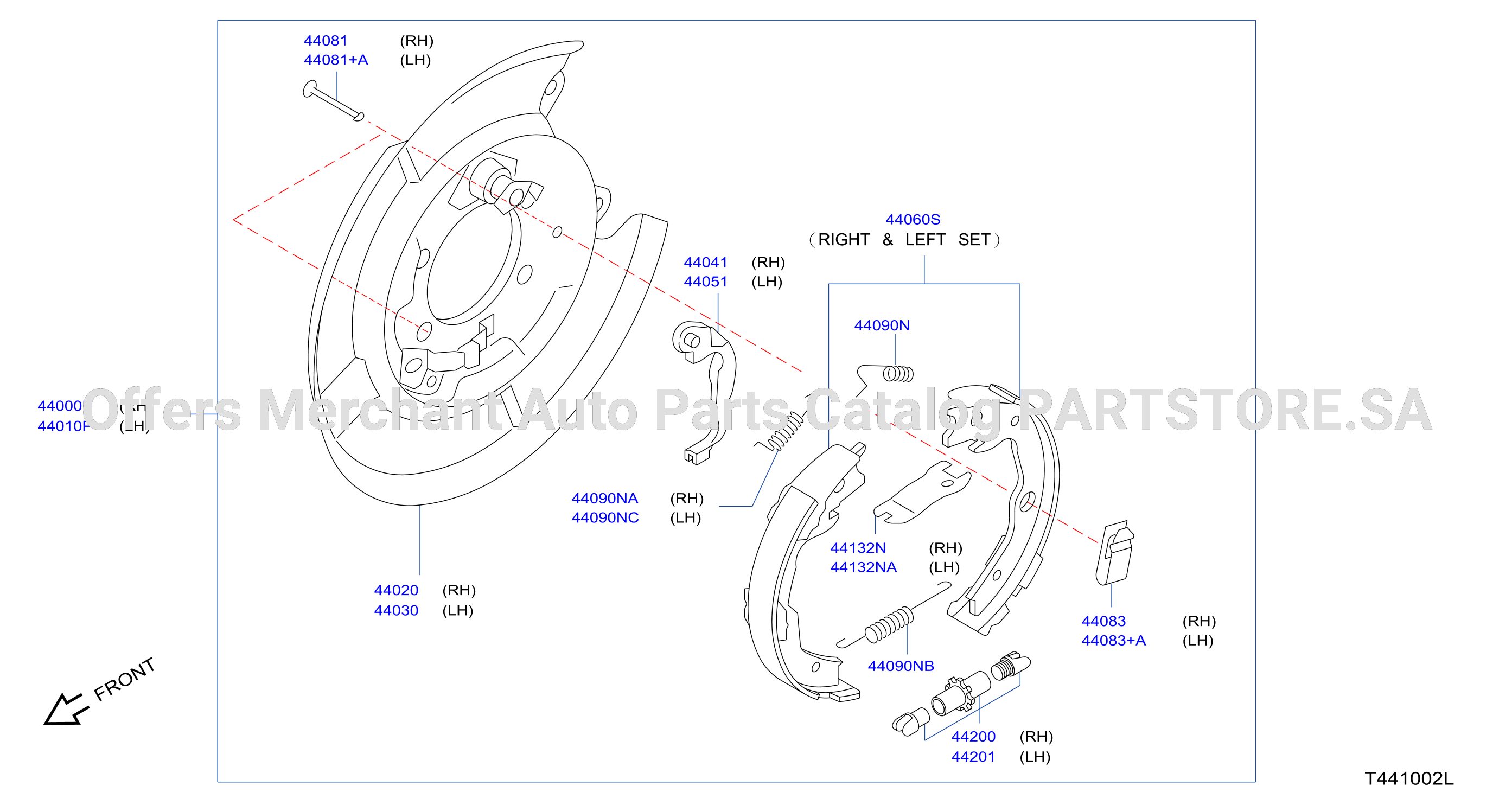 Rear Brake Parking Brake