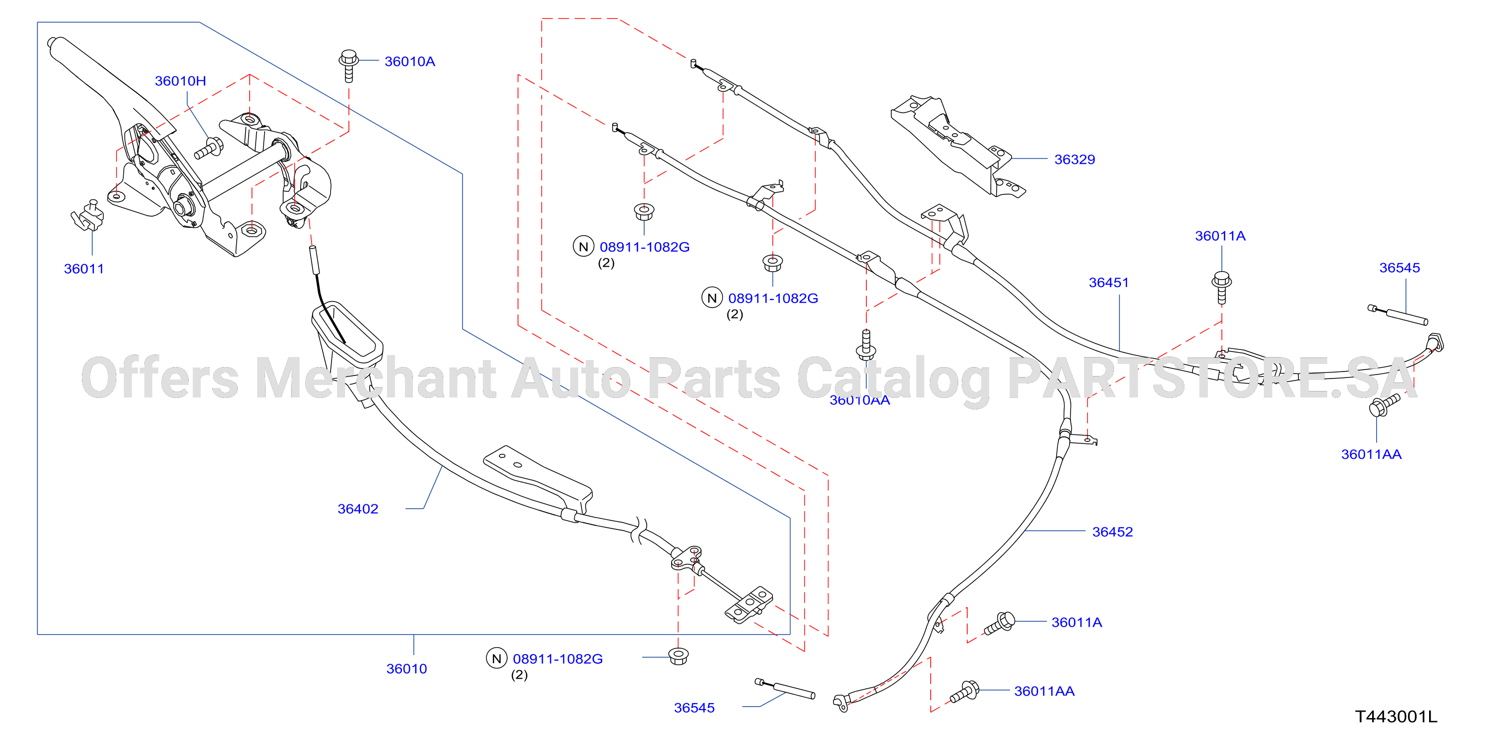 Parking Brake Control S / C
