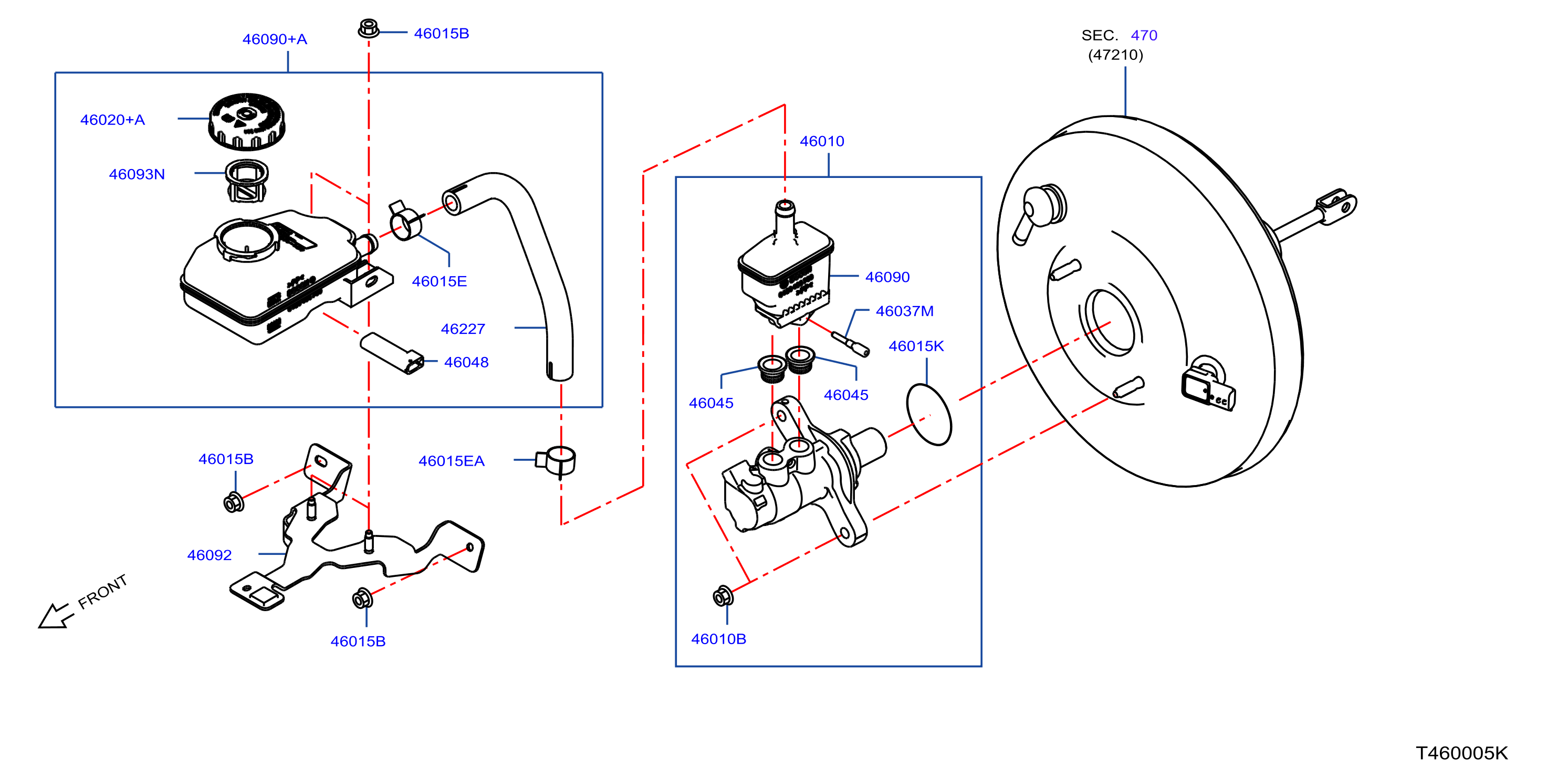 Brake Master Cylinder Mr20Dd