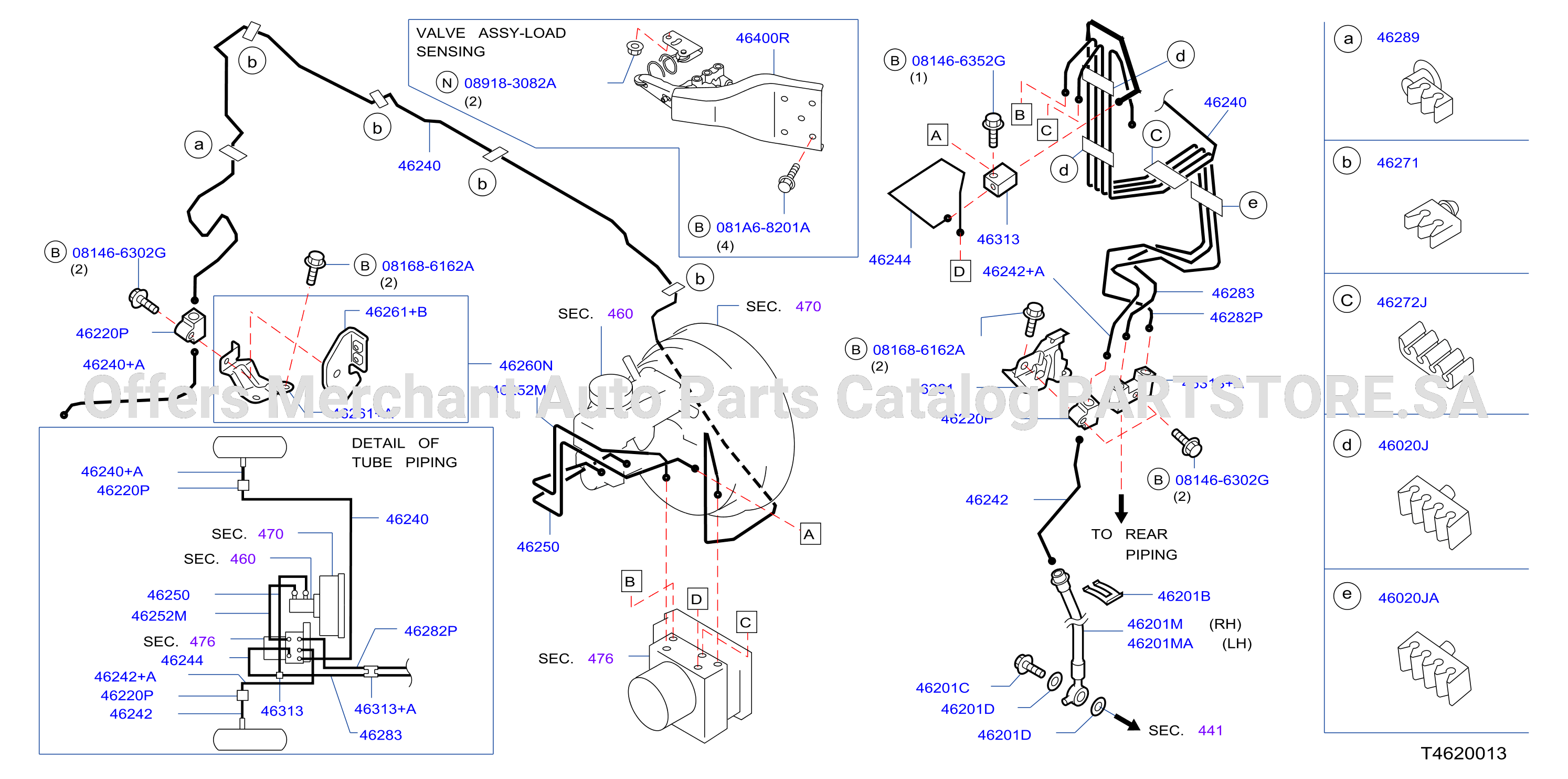 Brake Piping Control Piping
