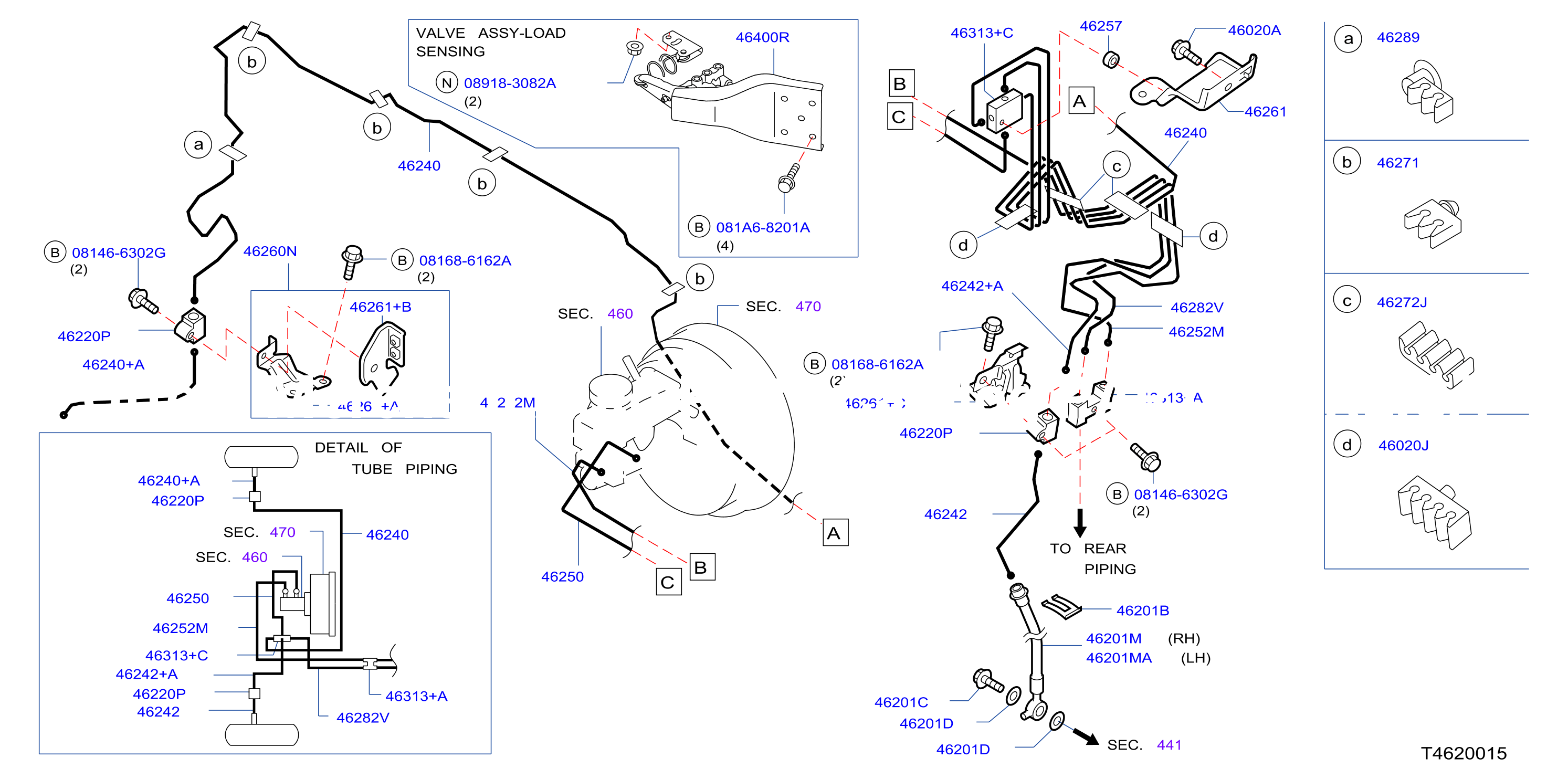 Brake Piping Control Piping