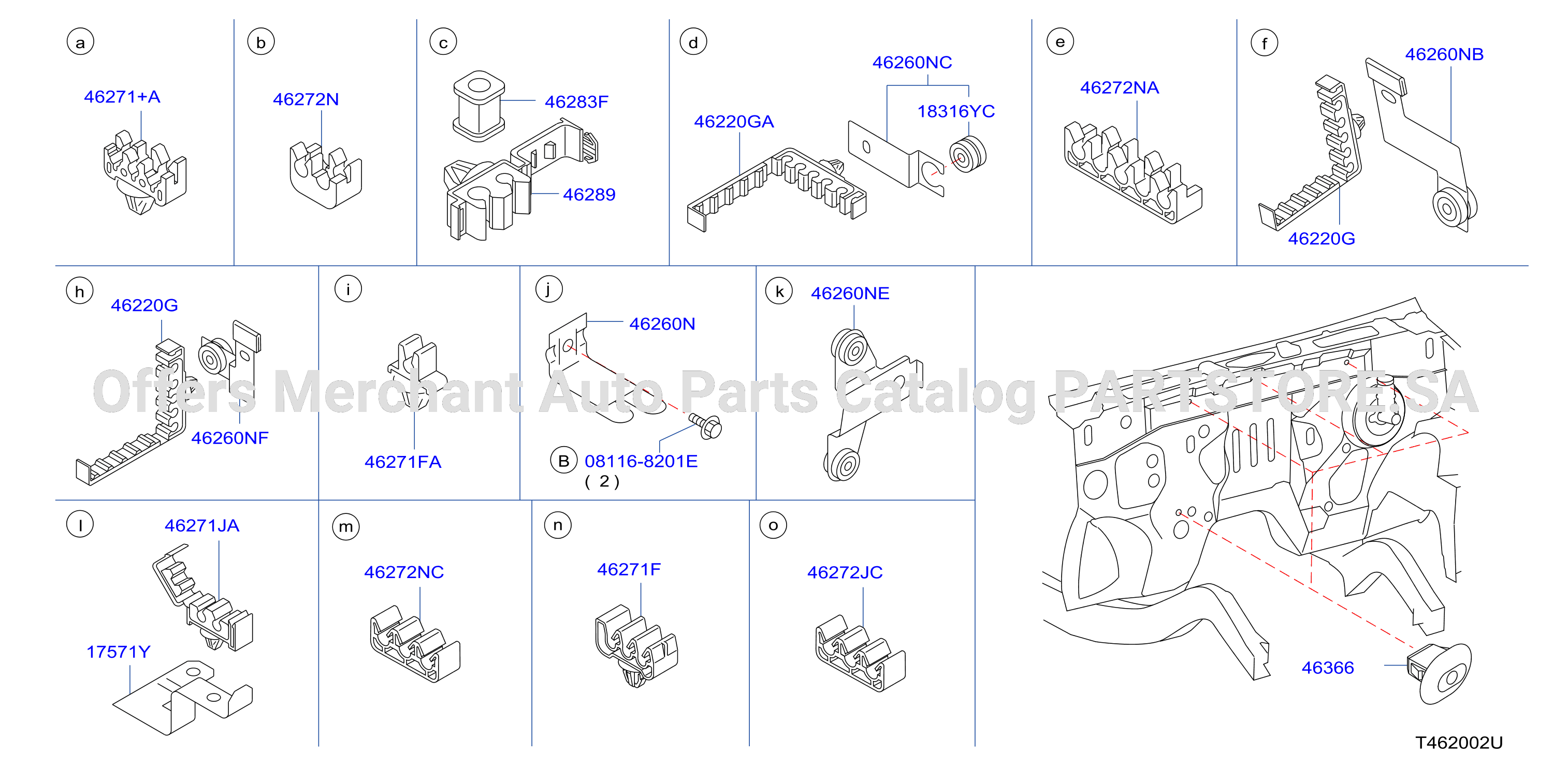 Brake Piping Control Clamp Insulator With Abs