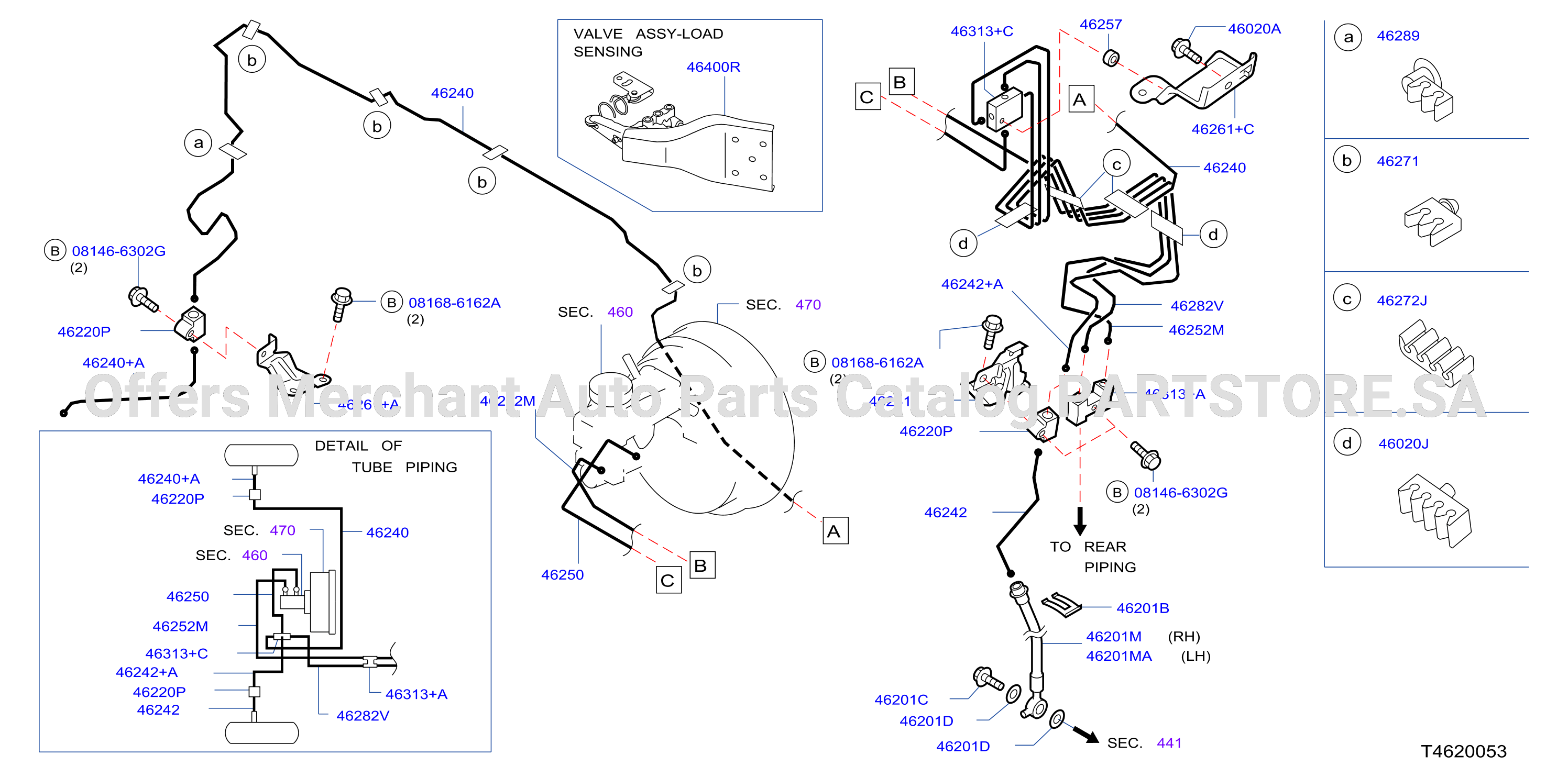Brake Piping Control Piping