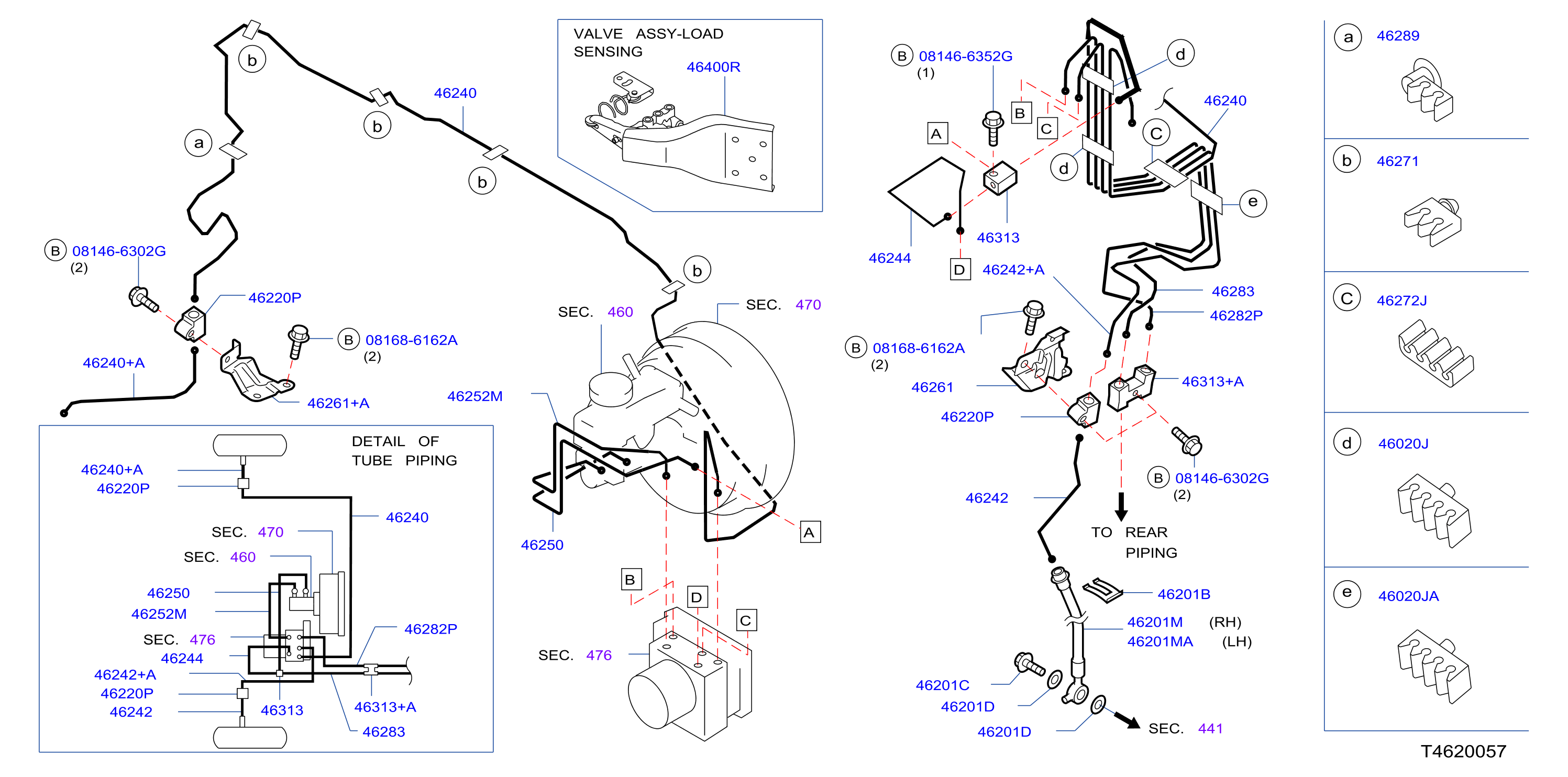 Brake Piping Control Piping