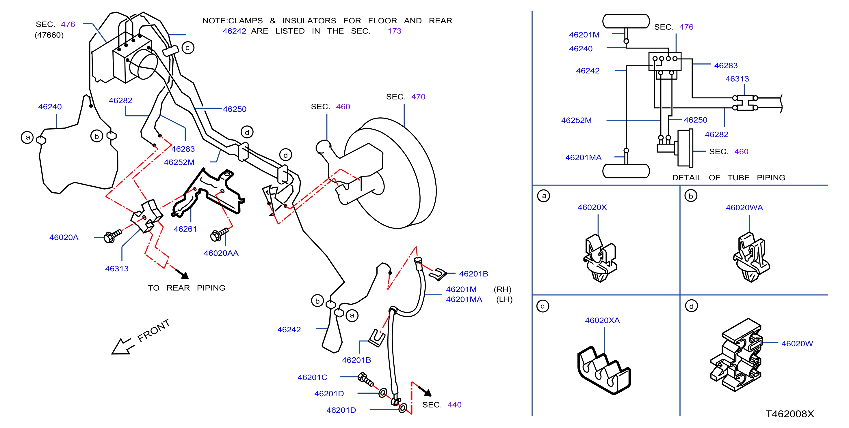 Brake Piping Control Piping