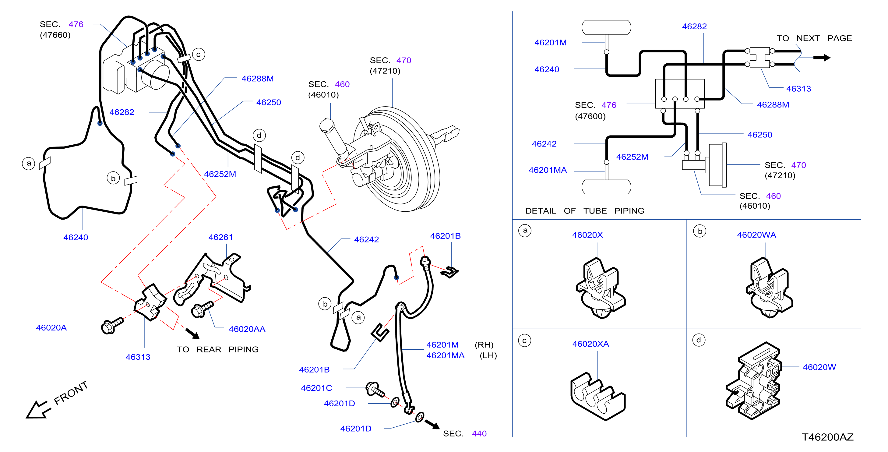 Brake Piping Control Piping