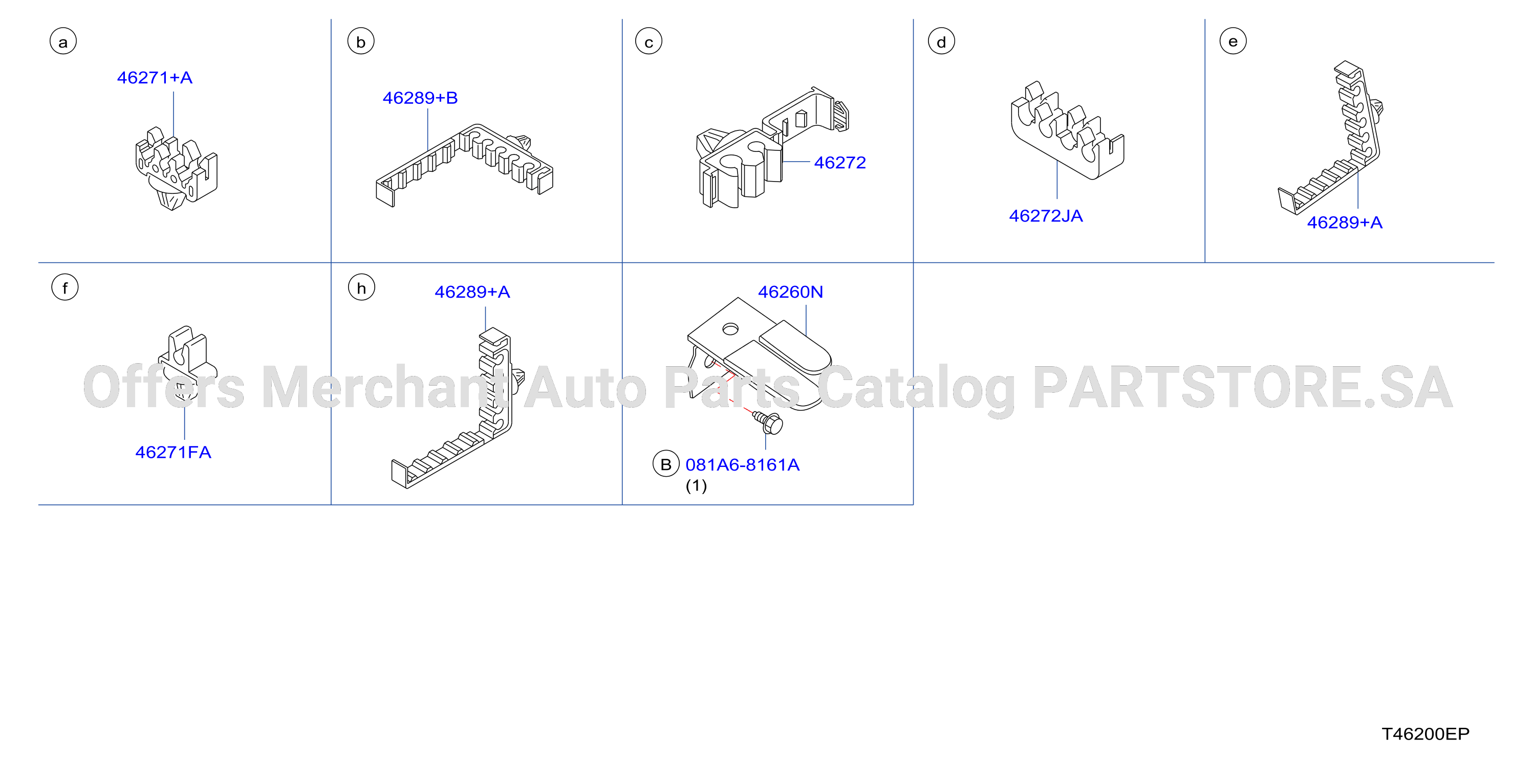 Brake Piping Control Clamp Insulator