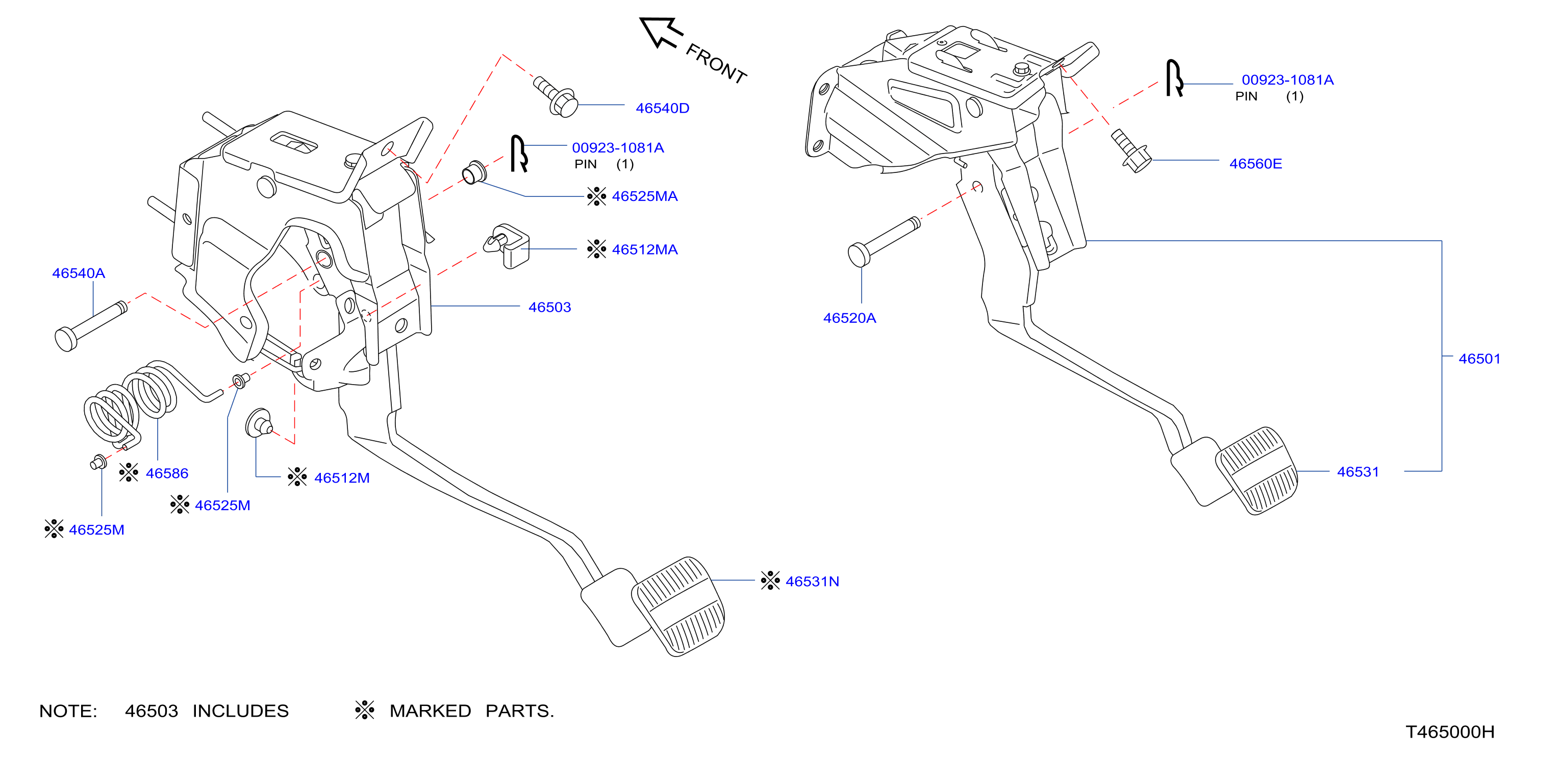 Brake Clutch Pedal