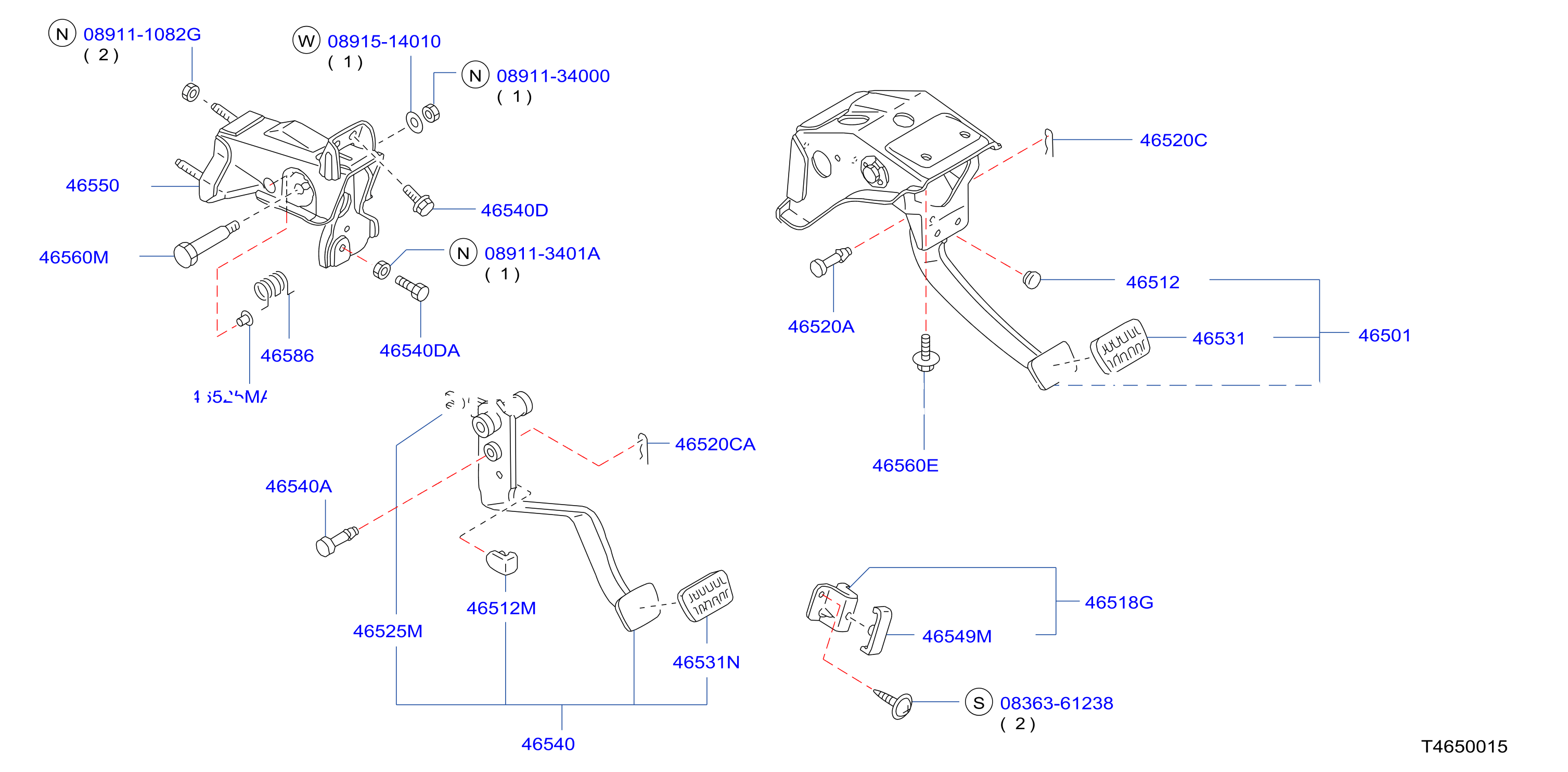 Brake Clutch Pedal