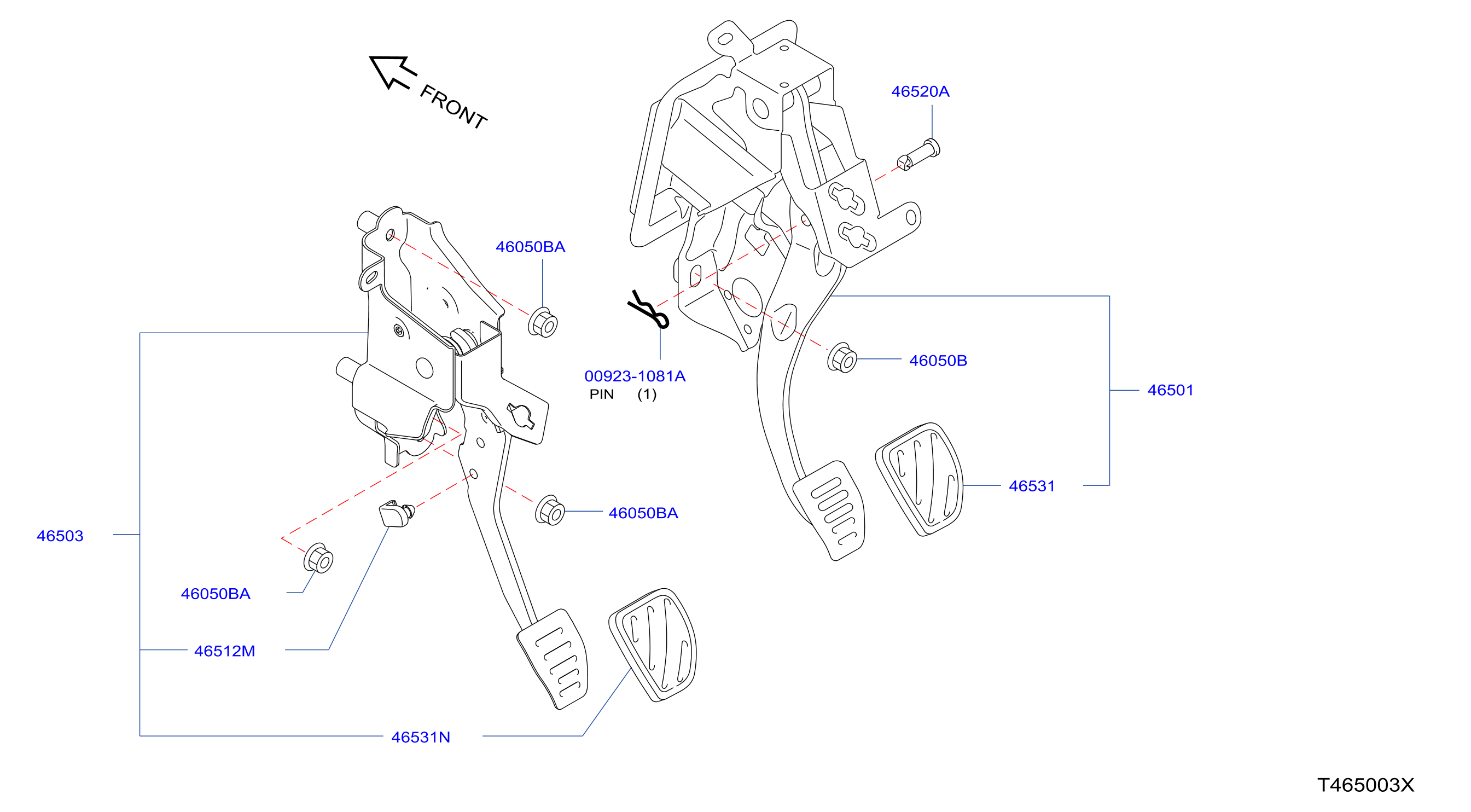 Brake Clutch Pedal Brake Clutch Pedal
