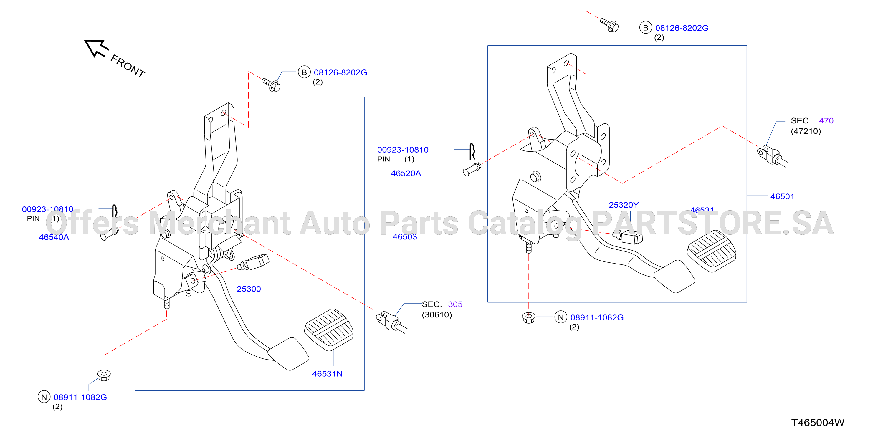 Brake Clutch Pedal