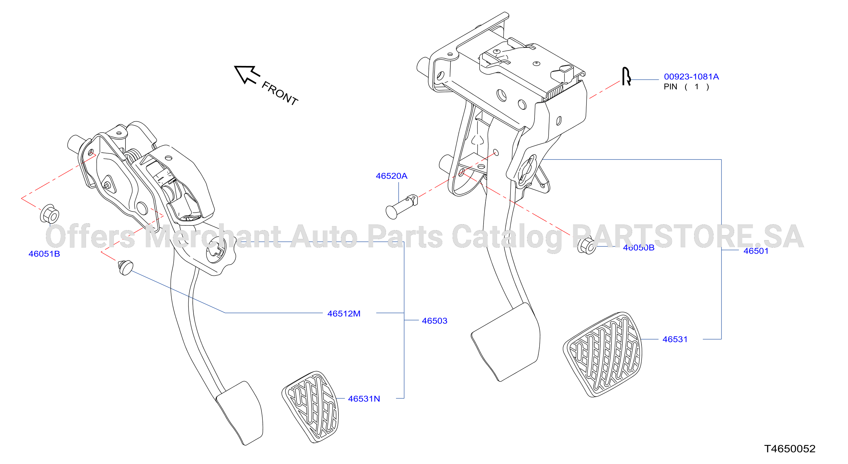 Brake Clutch Pedal