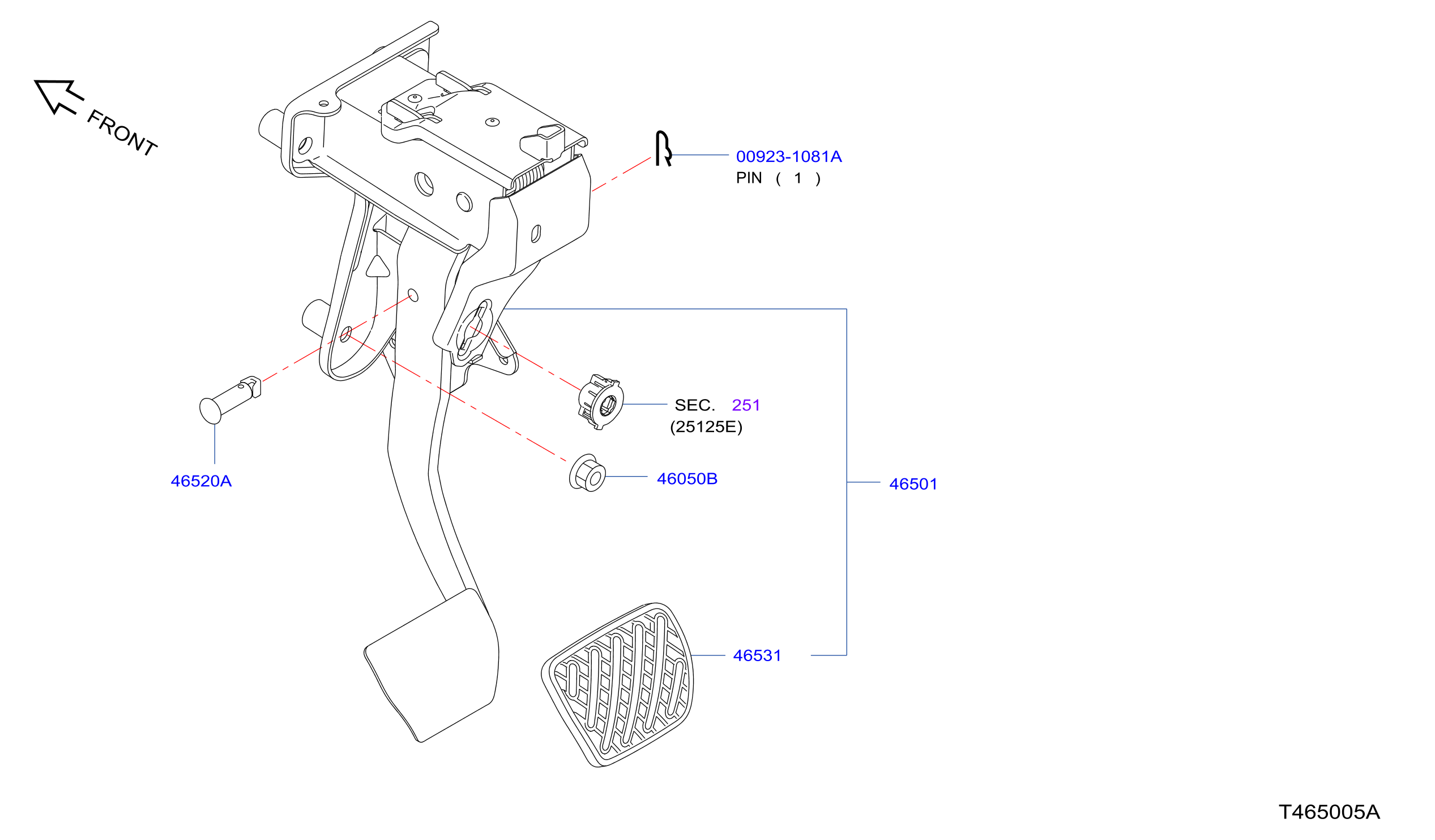 Brake Clutch Pedal