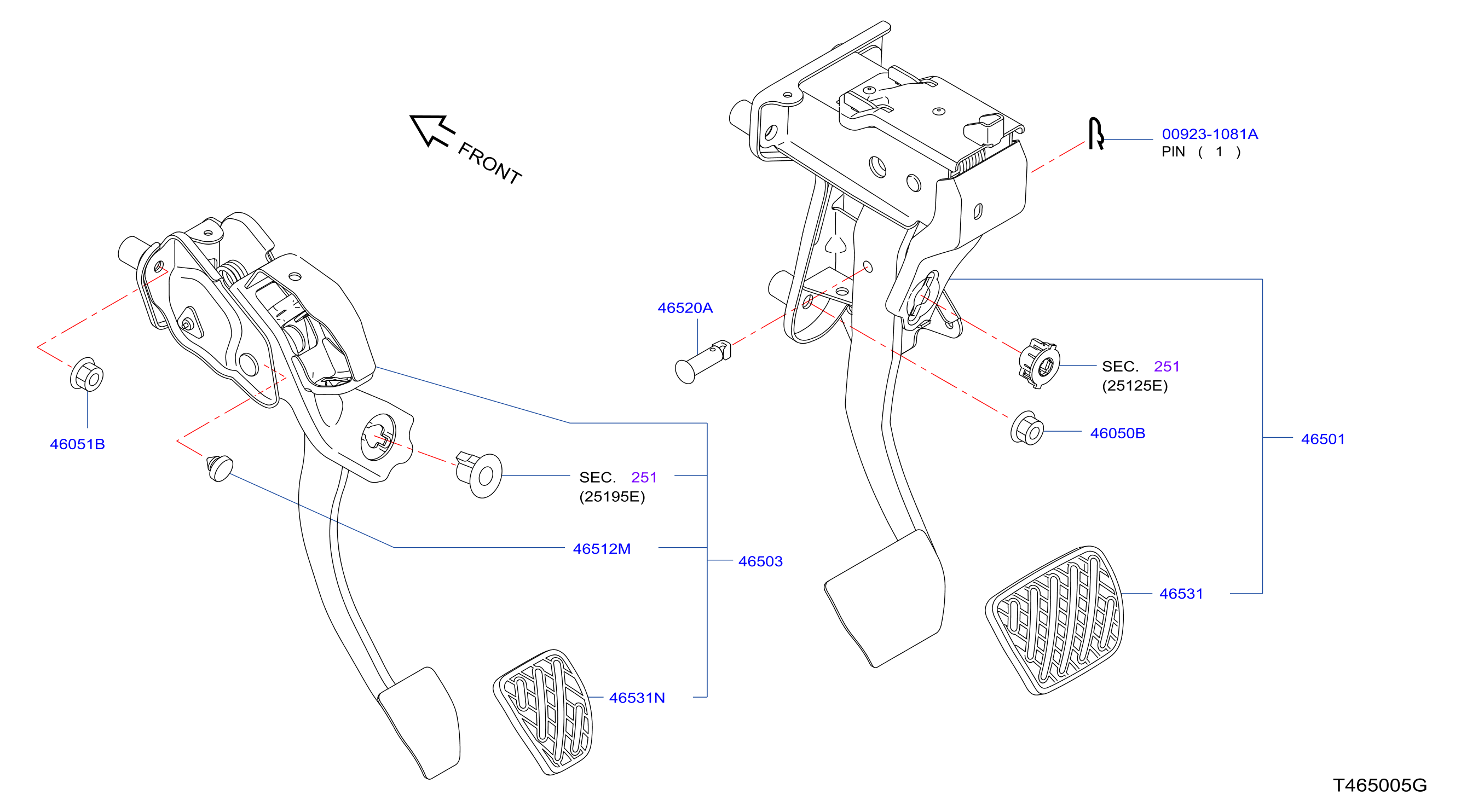 Brake Clutch Pedal