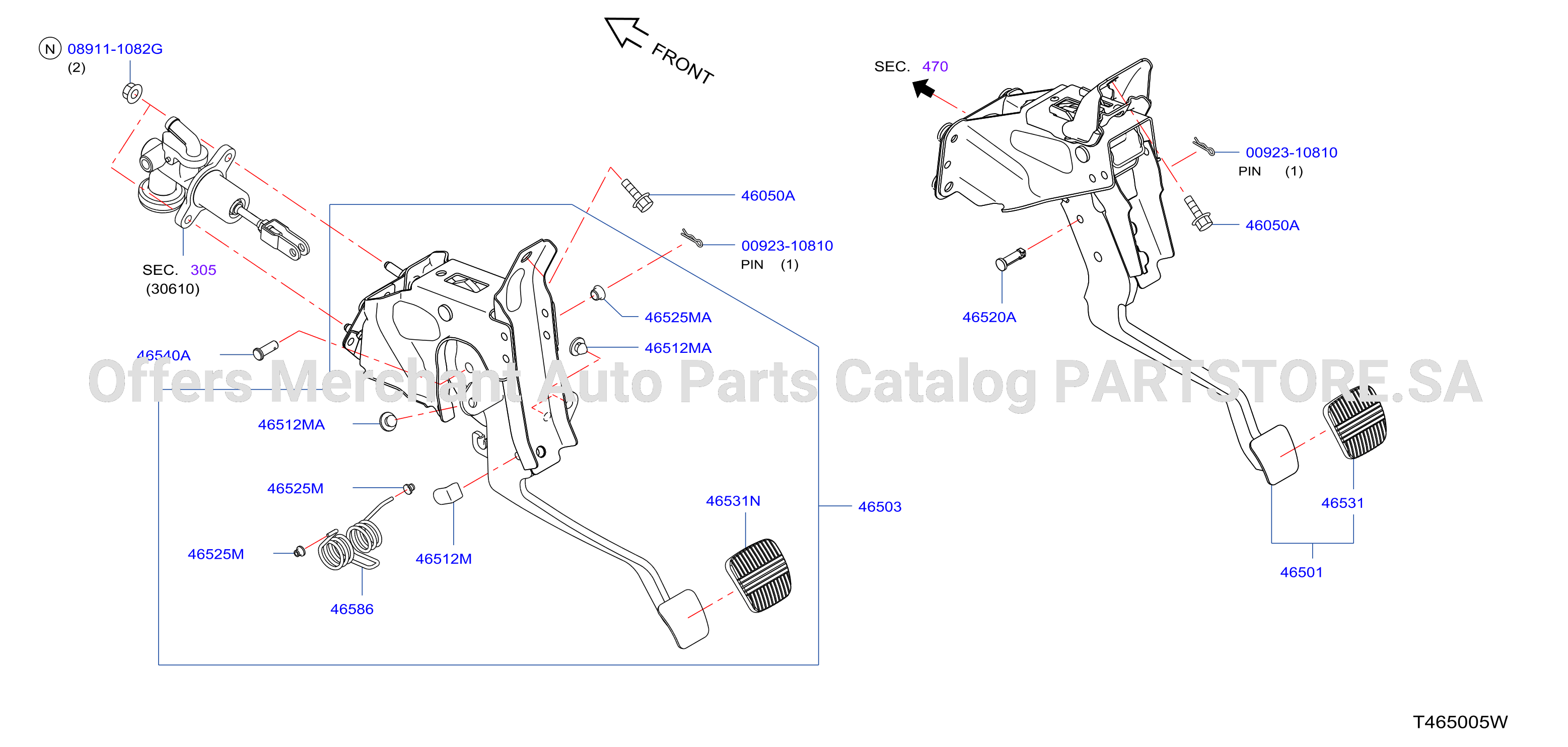 Brake Clutch Pedal
