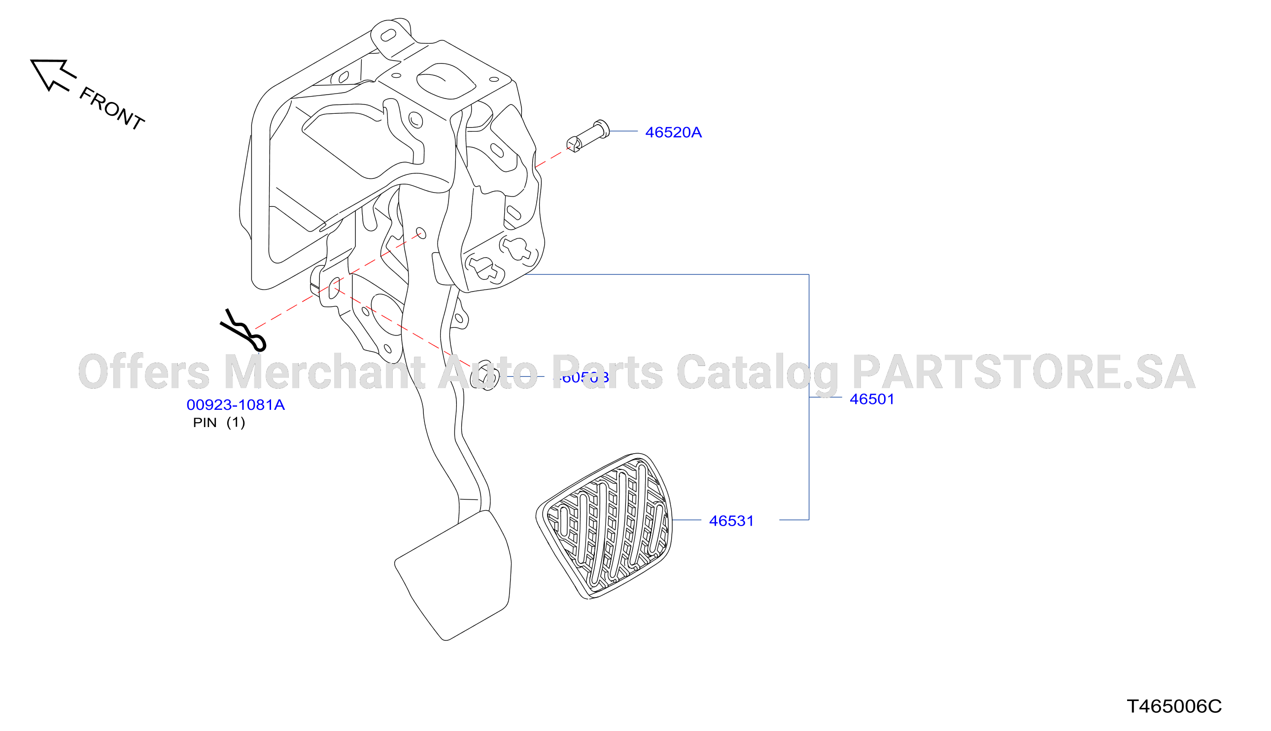 Brake Clutch Pedal