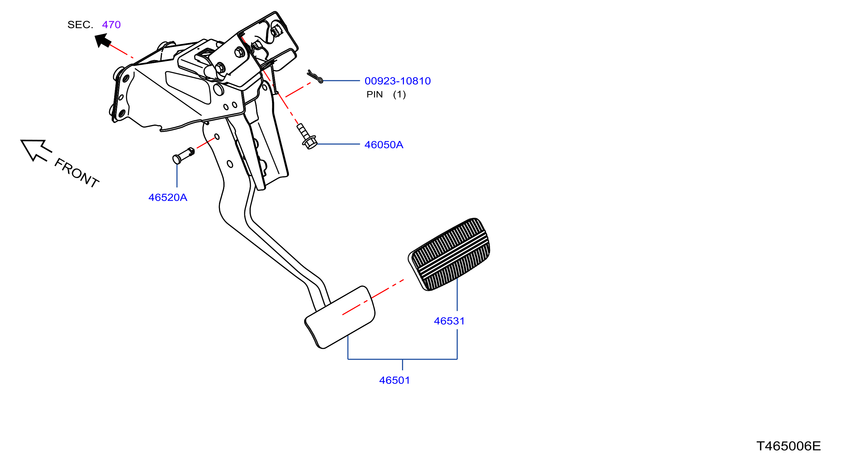 Brake Clutch Pedal
