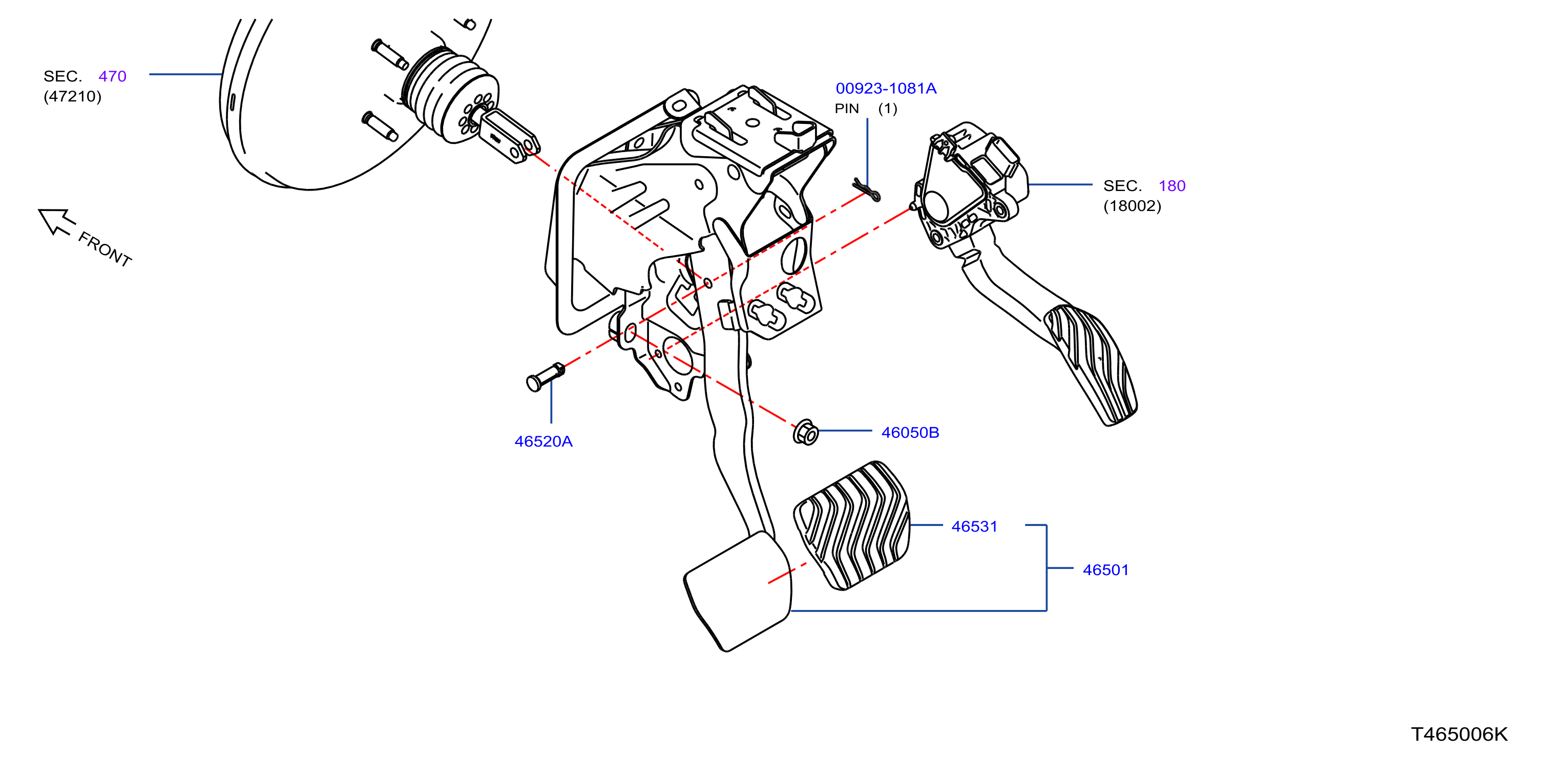 Brake Clutch Pedal