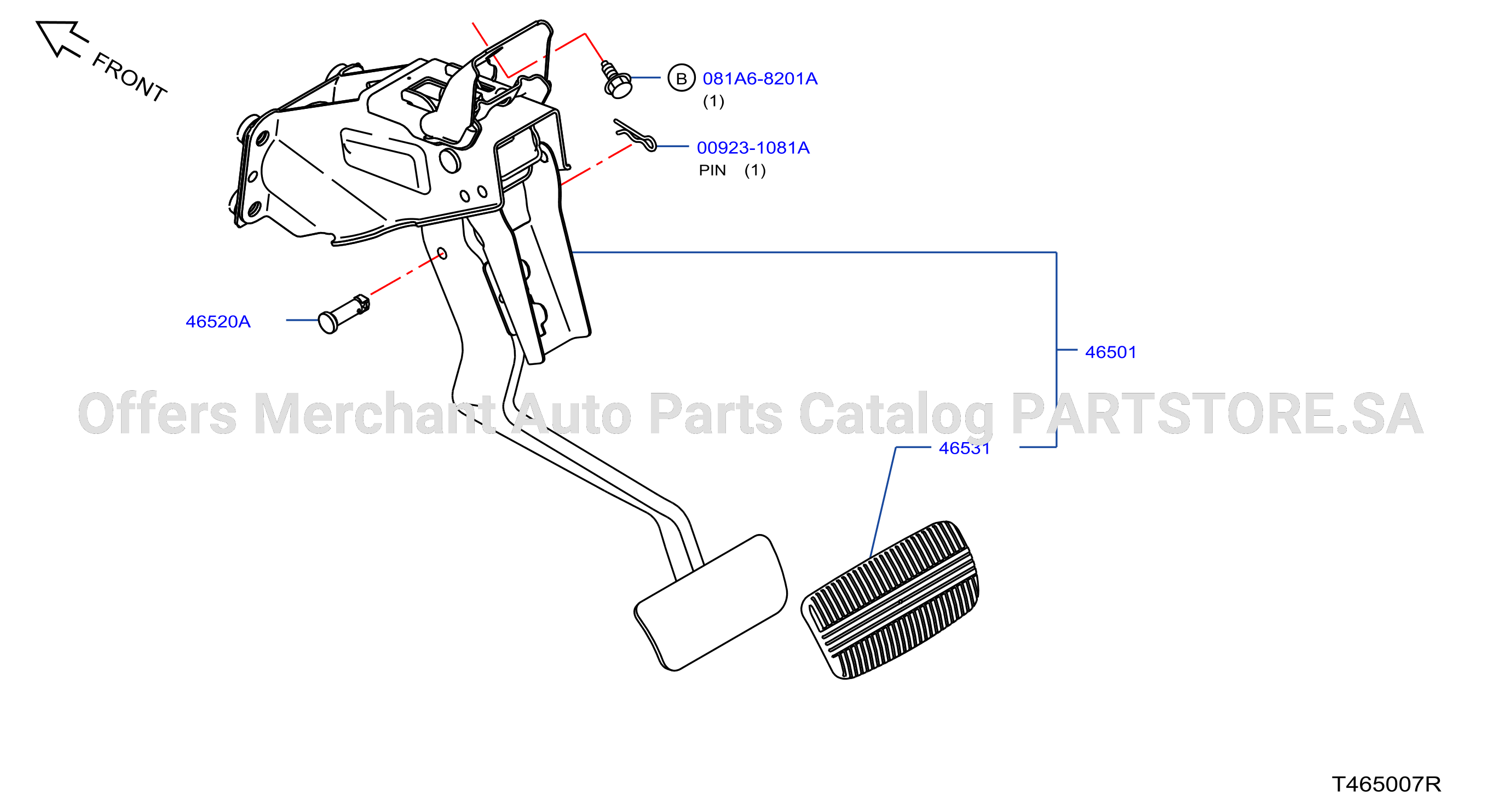 Brake Clutch Pedal