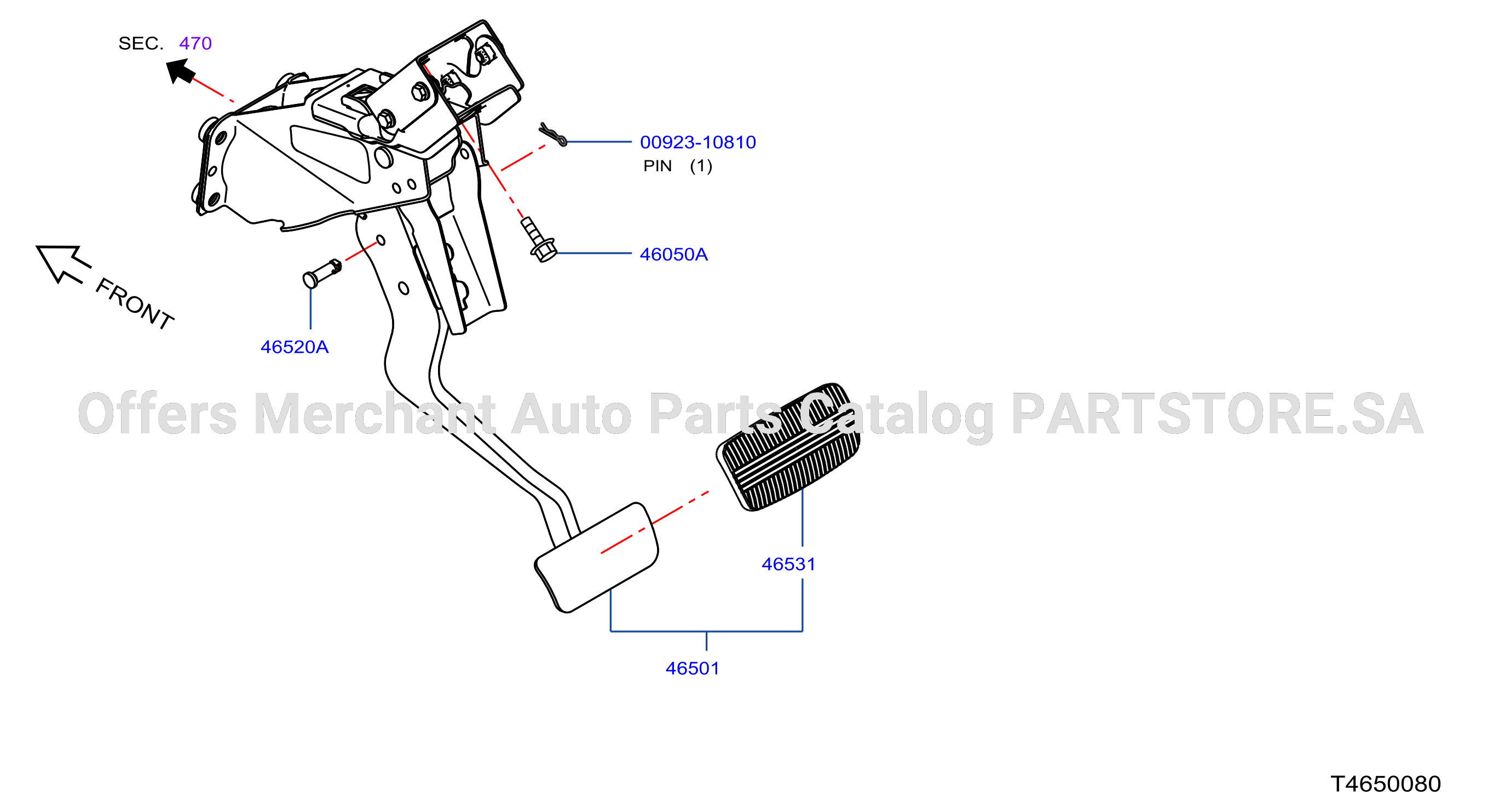 Brake Clutch Pedal