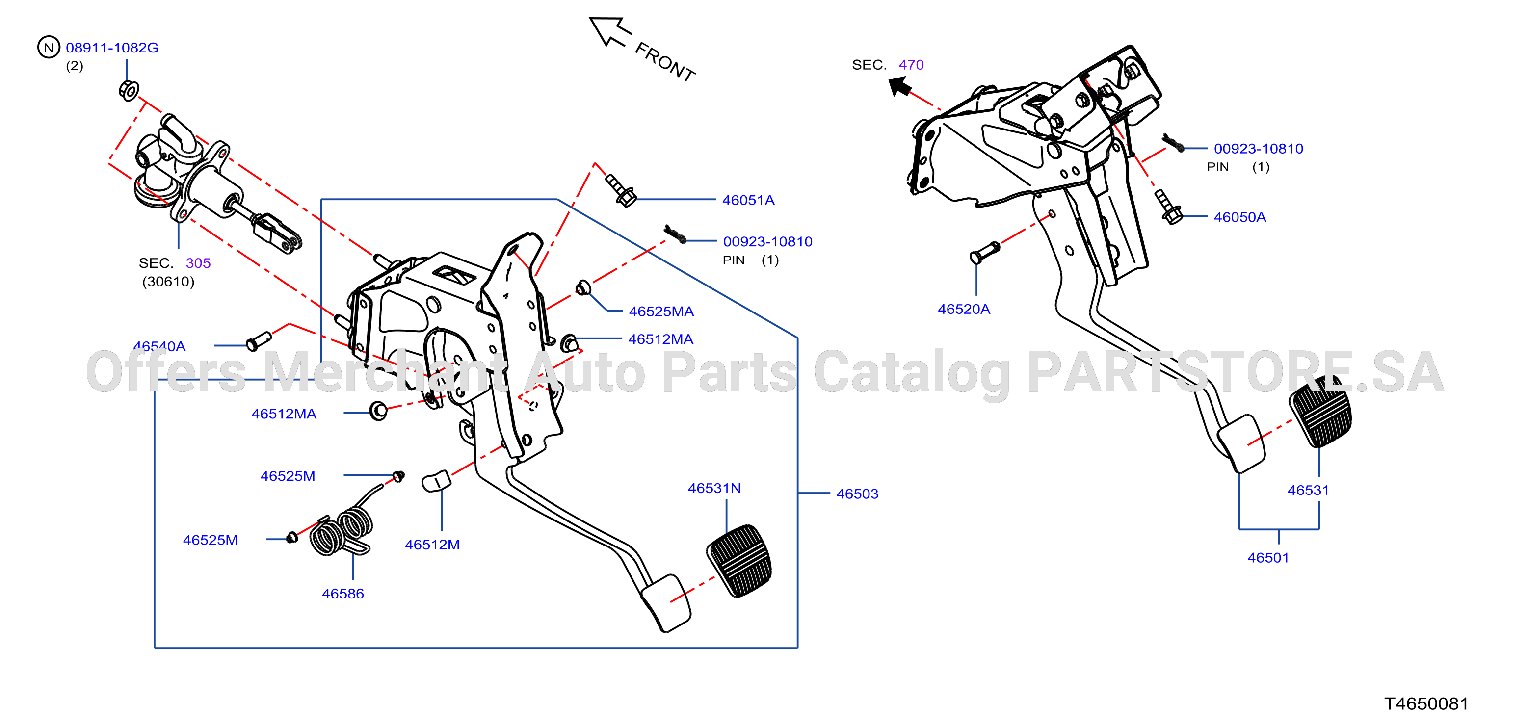 Brake Clutch Pedal